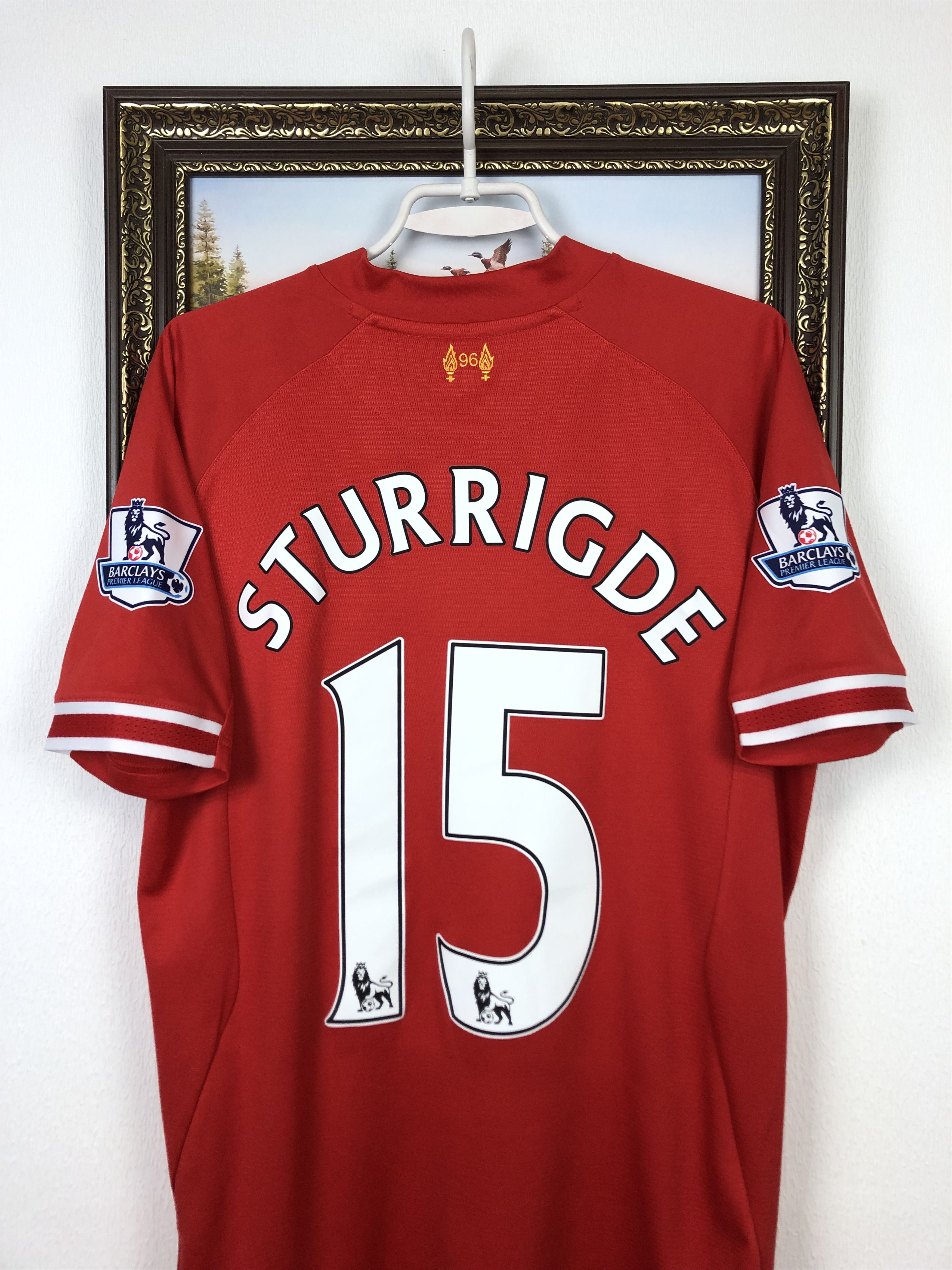 Other Liverpool football shirt 2013 Soccer #15 Sturridge Jersey Size US M / EU 48-50 / 2 - 8 Thumbnail