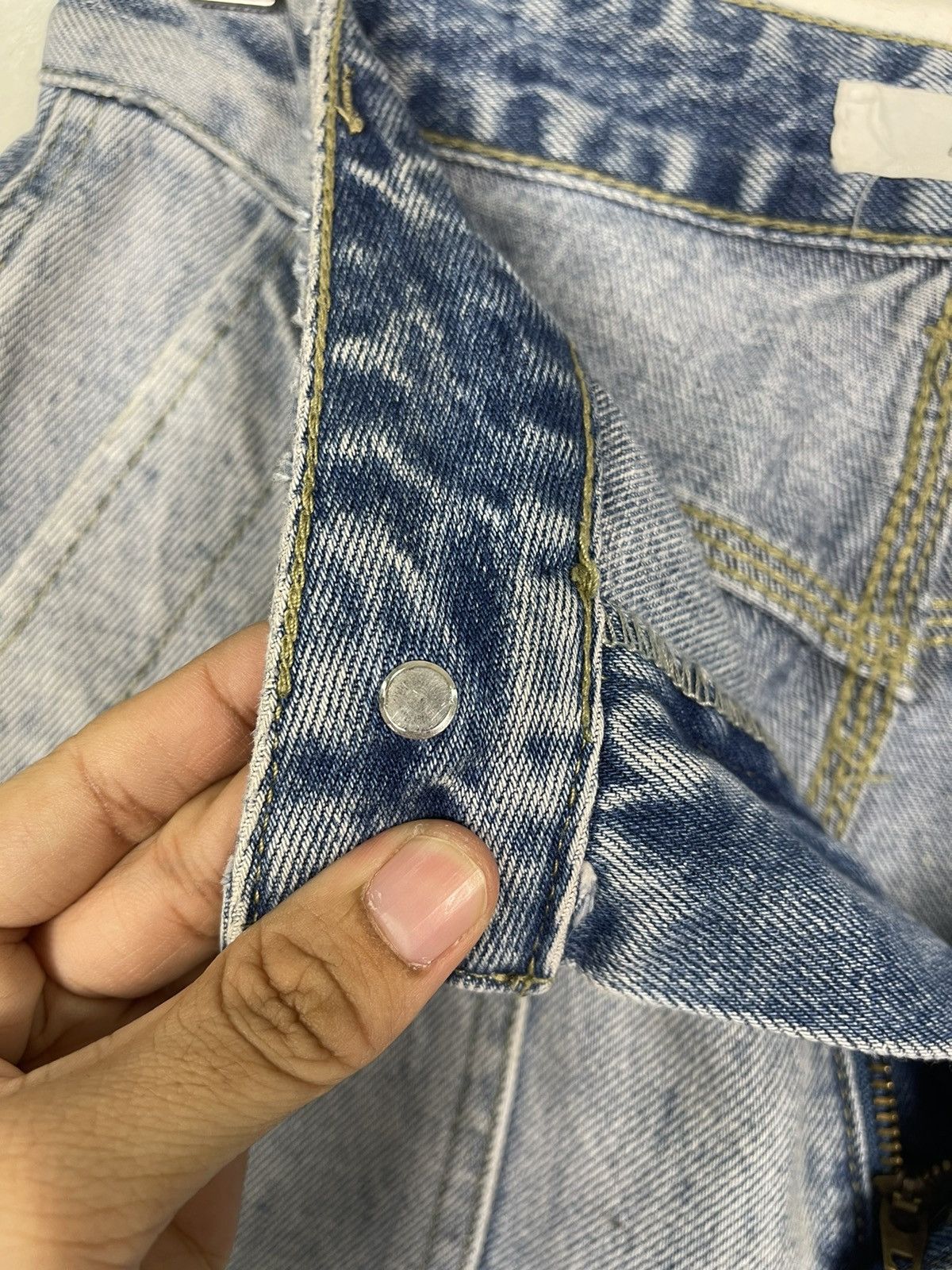 Japanese Brand Crazy Dazie Baggy Jeans Size US 26 / EU 42 - 10 Thumbnail