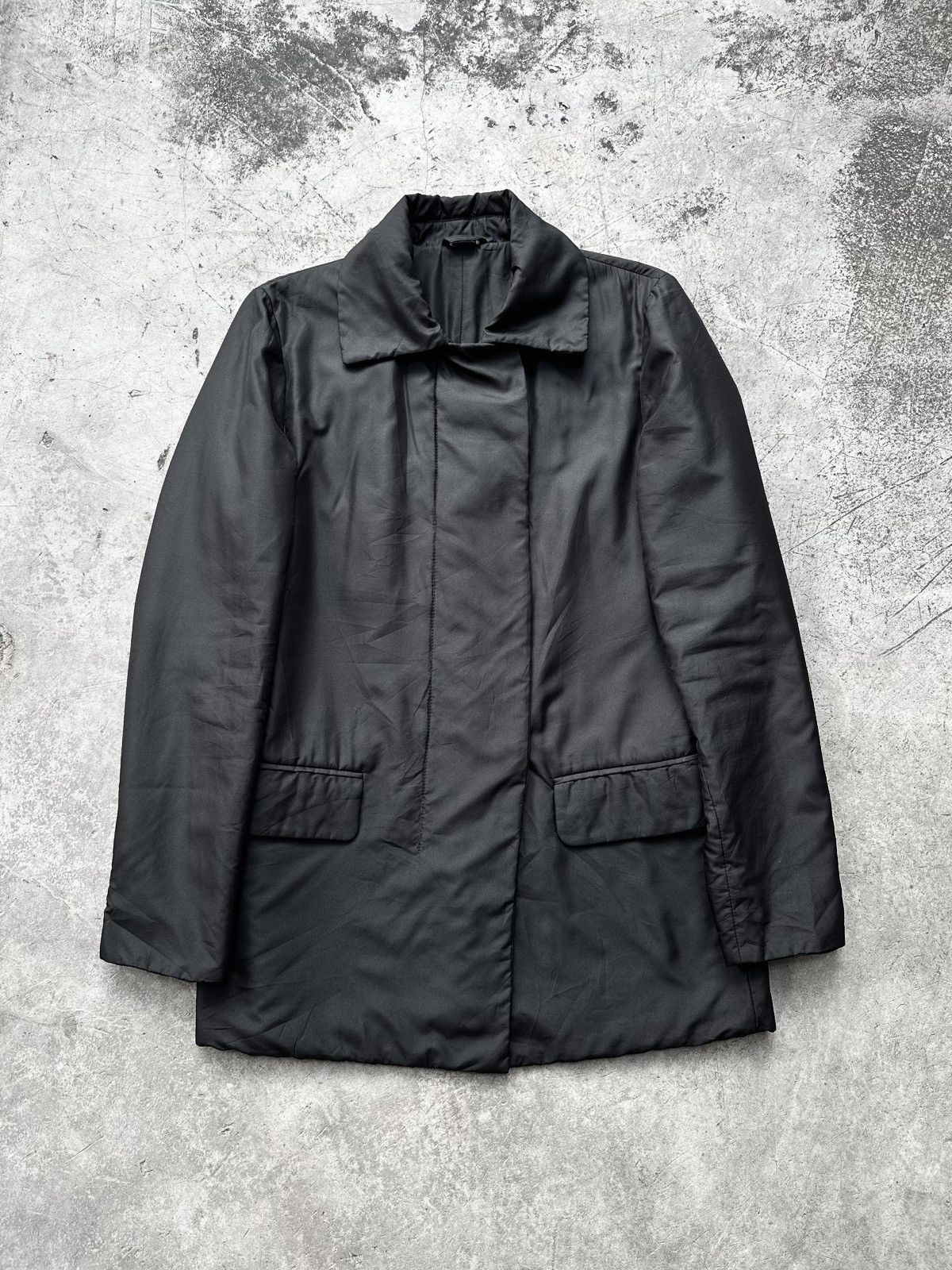 Helmut Lang SS00 Black Nylon Work Jacket Size US S / EU 44-46 / 1 - 4 Thumbnail