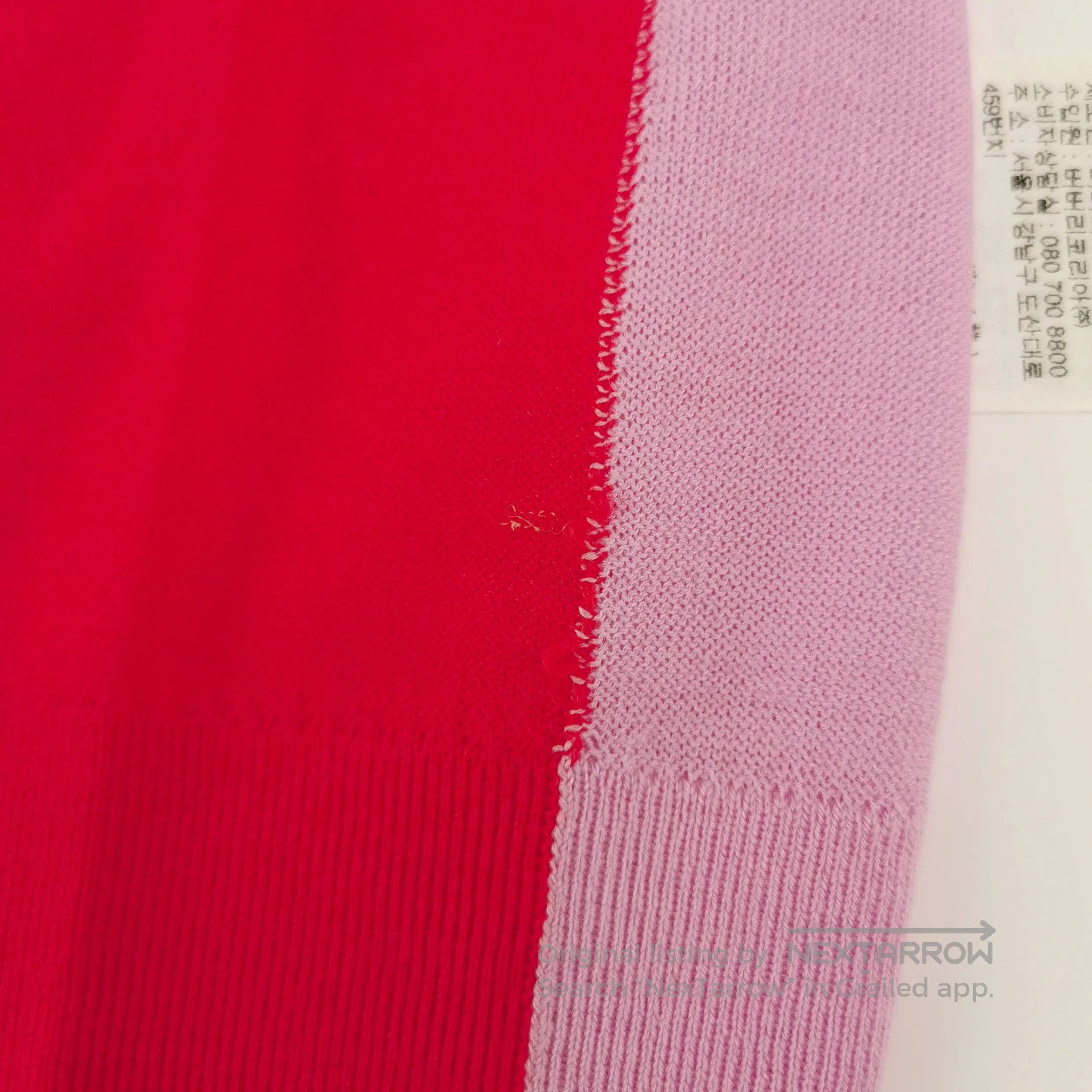 Burberry Burberry Colorblock Wool Silk Blend Knit Sweater . Size US S / EU 44-46 / 1 - 2 Thumbnail