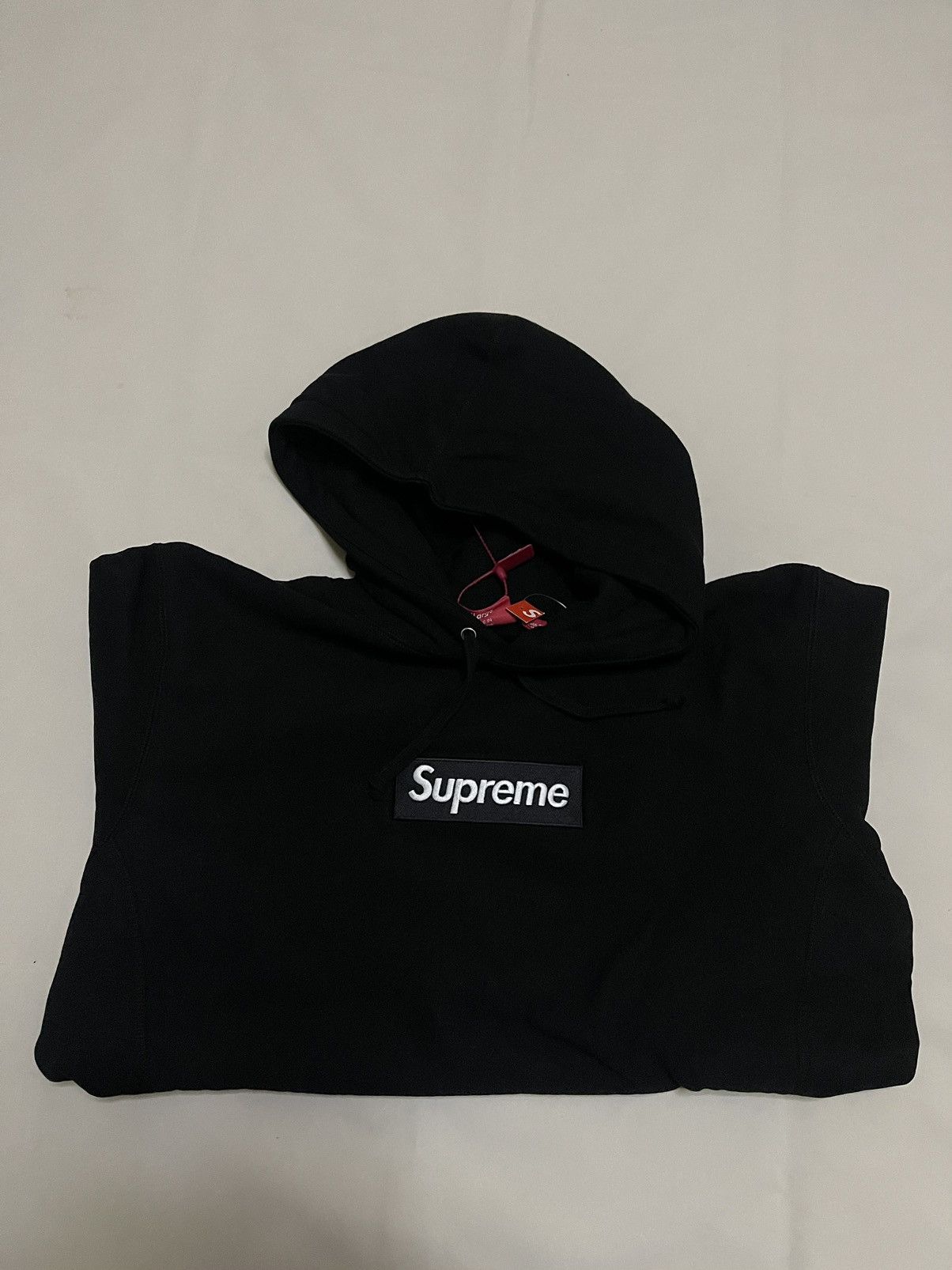 Supreme Black On Black Box Logo | Grailed