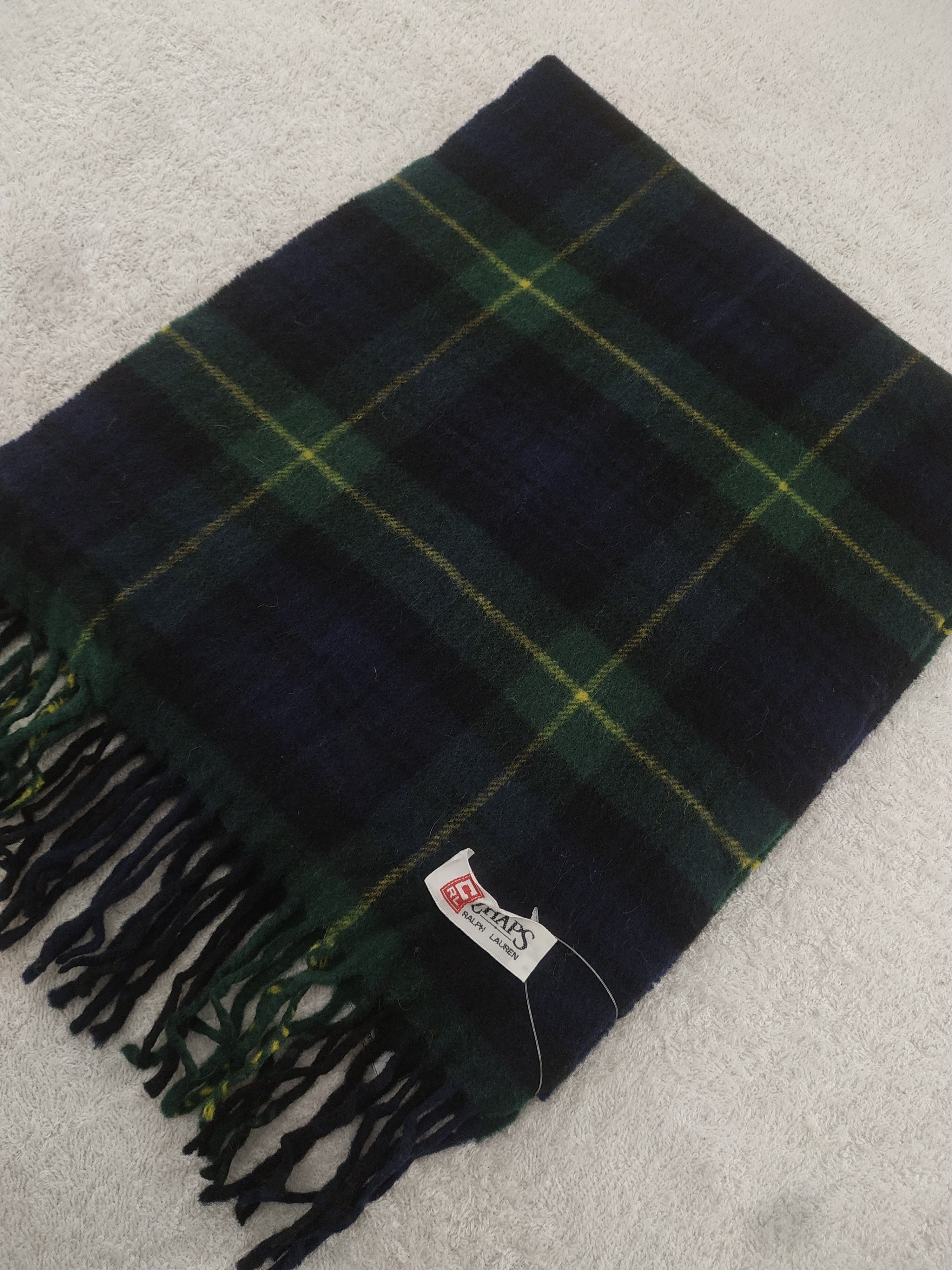 Chaps Ralph Lauren × Vintage Chaps Ralph Lauren Scarf / Muffler / Neckwear - WW905 Size ONE SIZE - 3 Thumbnail