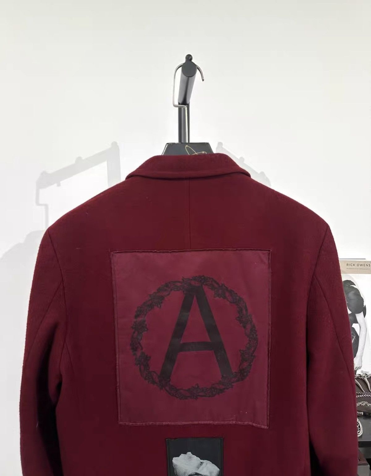 Supreme × Undercover Undercover x Supreme Mid-Length Wool Blend Patchwork Coat Size US XL / EU 56 / 4 - 4 Thumbnail