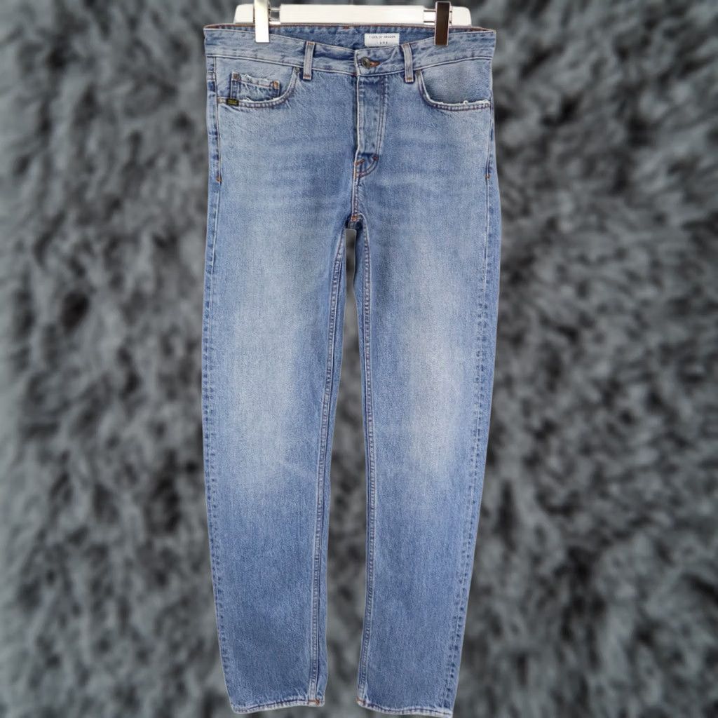 Tiger of Sweden TIGER OF SWEDEN Nico Jeans Men's W32/L34 100% Organic Cotton Blue Denim Italy Made PRICED? Size US 32 / EU 48 - 1 Thumbnail