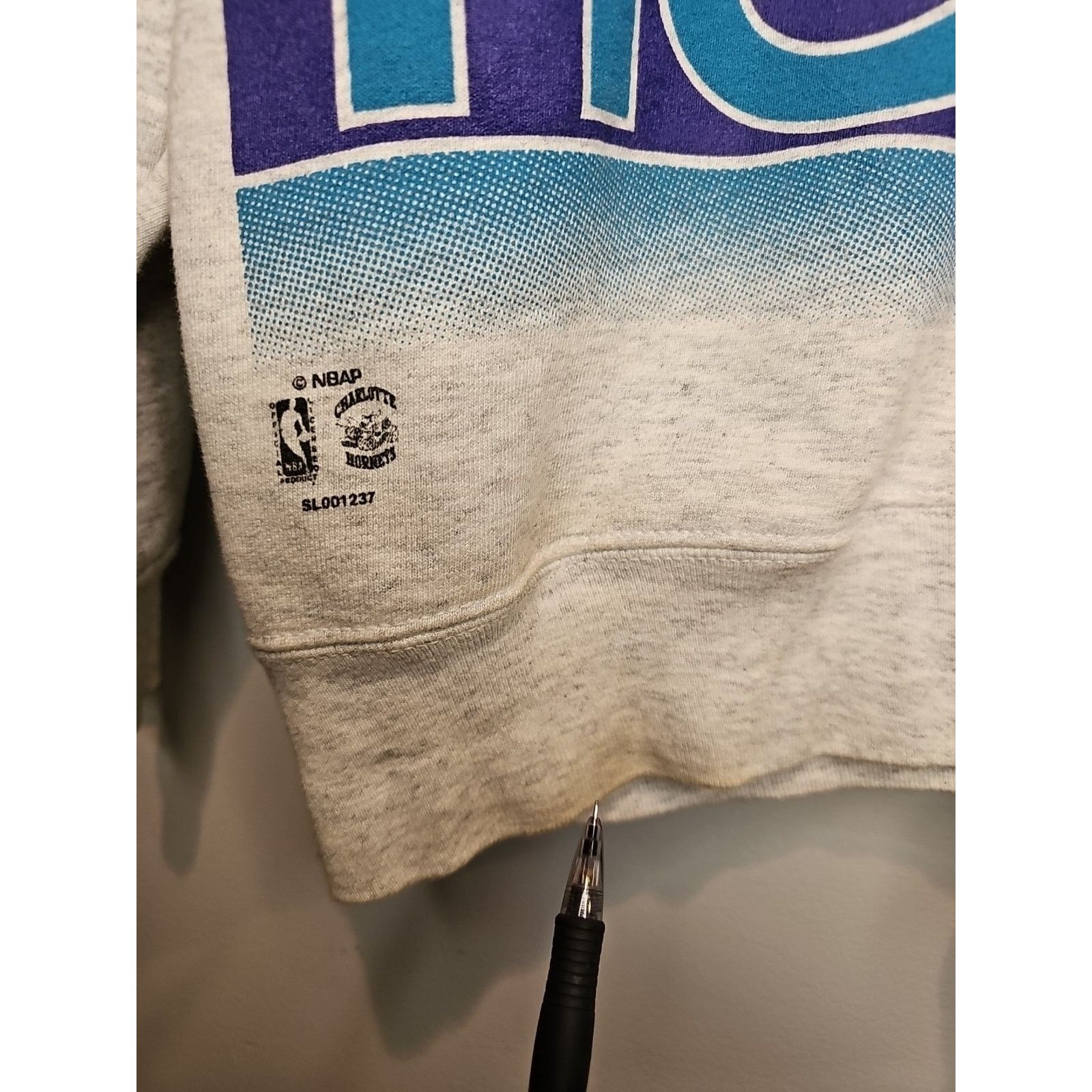Salem Sportswear Vintage Charlotte Hornets Sweatshirt Sz L NBA Salem Crew Size US L / EU 52-54 / 3 - 2 Thumbnail