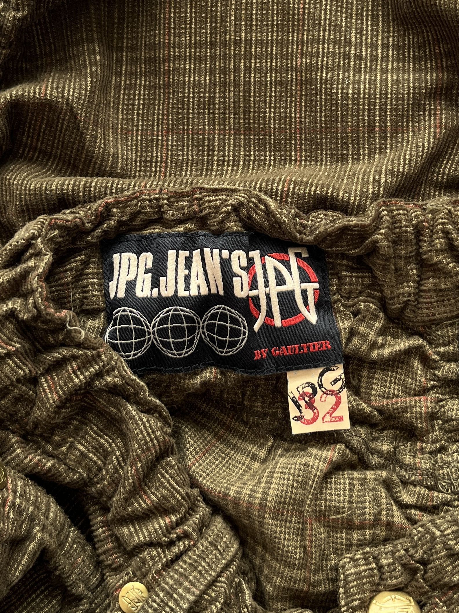 Jean Paul Gaultier ⚡️QUICK SALE⚡️90's Jean Paul Gaultier JPG Jeans Brown Pants Size US 26 / EU 42 - 4 Thumbnail