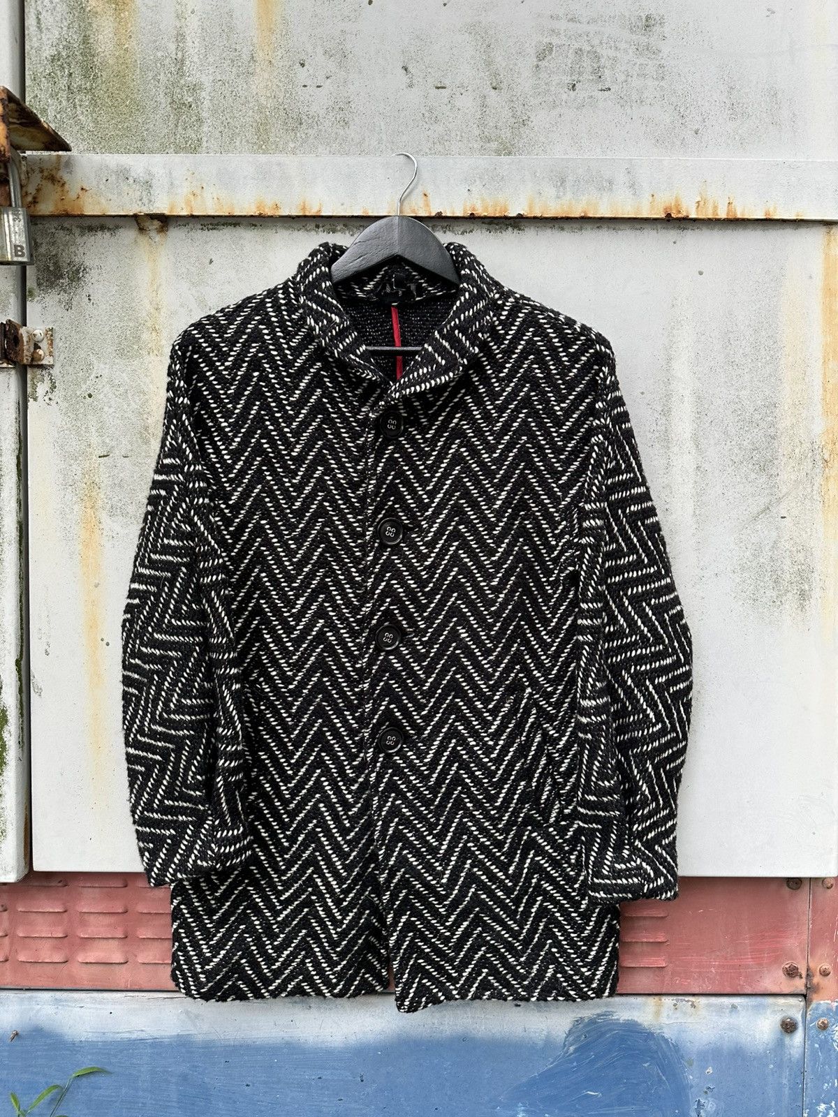 agnes b. 👹Agnes.B Paris Wool Jacket Made In Japan(Woman) Size US S / EU 44-46 / 1 - 4 Thumbnail