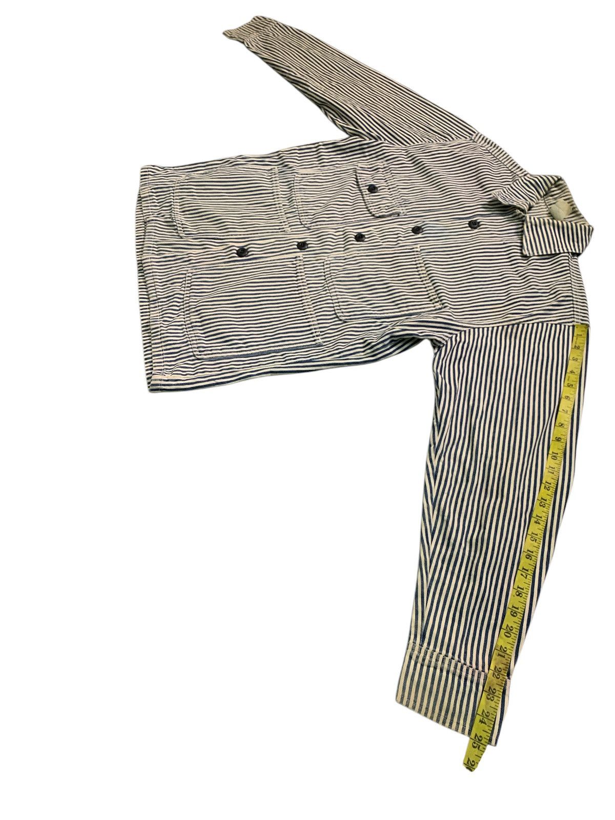 Vintage Rare Design Vintage Hickory Stripe Chore Jackets Size US M / EU 48-50 / 2 - 8 Thumbnail