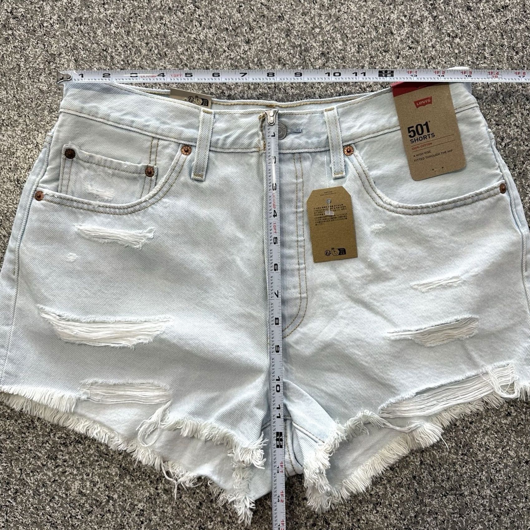 Levi's VINTAGE Levi's 501 Jeans? Short? (Not applicable) Size 24" / US 00 / IT 34 - 7 Thumbnail