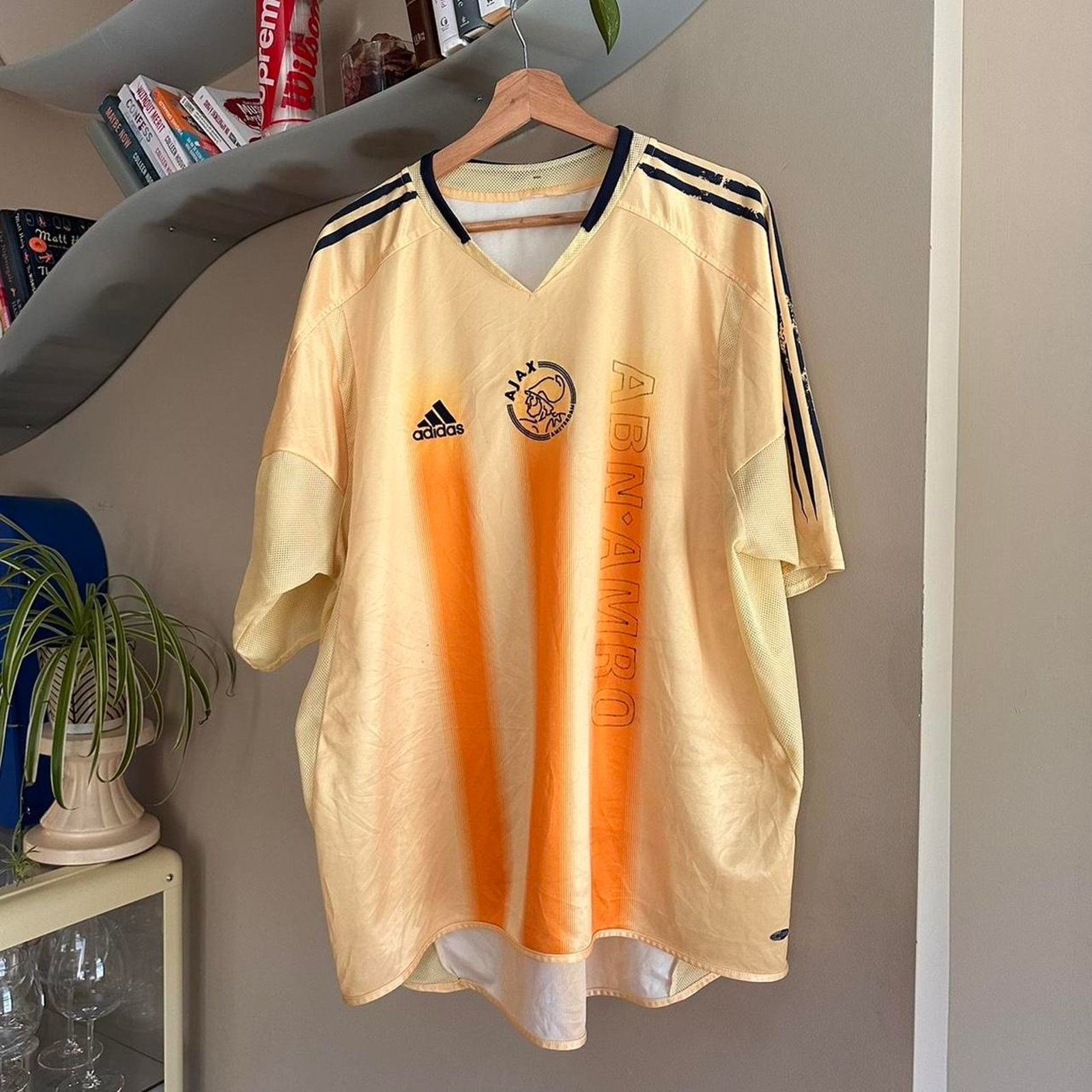 Adidas × Vintage Vintage 2004 Ajax Away Jersey Size US XXL / EU 58 / 5 - 1 Thumbnail
