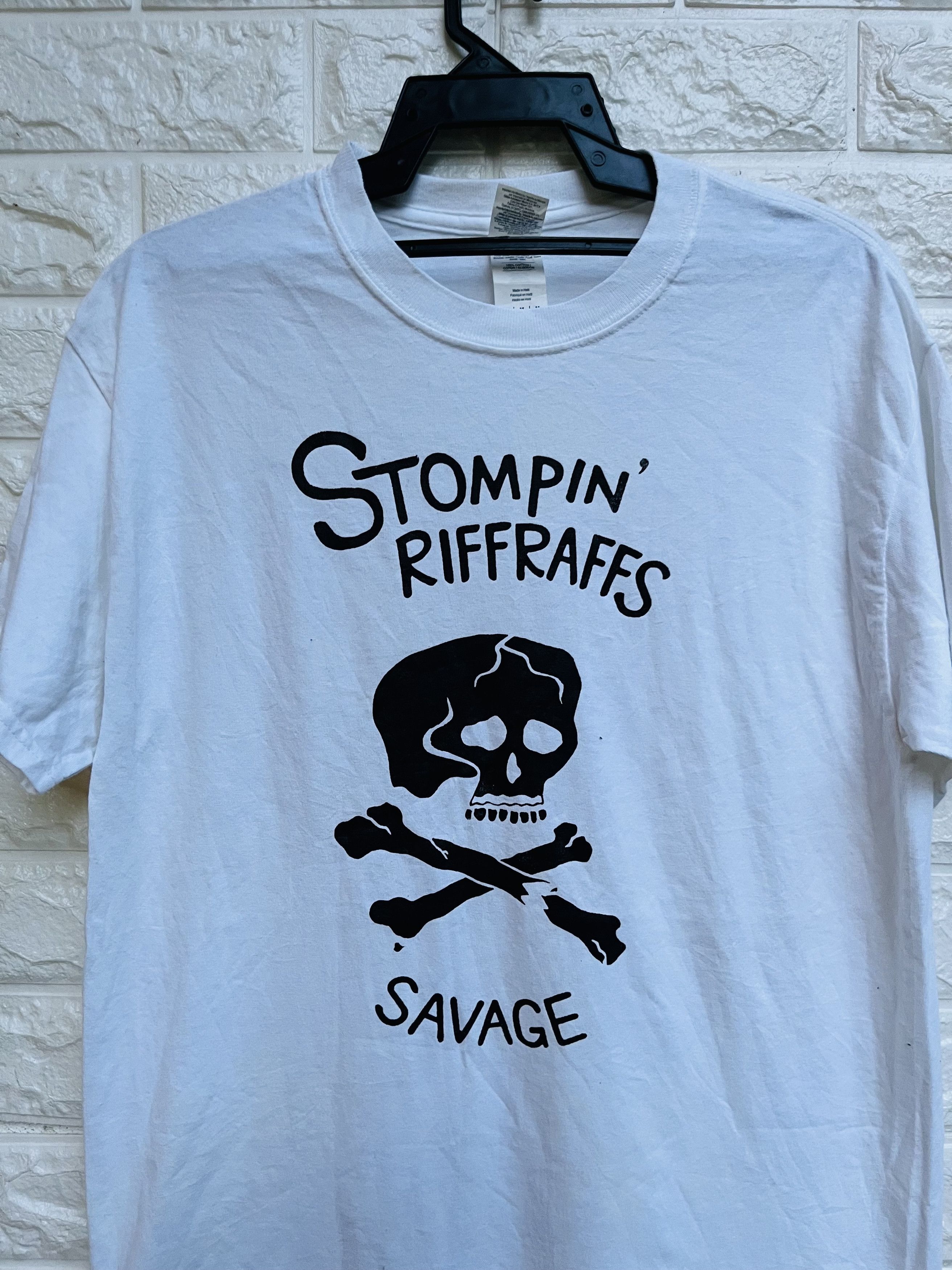Japanese Brand × Vintage Vintage Stompin’ Riffraffs Band Music Fashion Style Size US L / EU 52-54 / 3 - 3 Thumbnail