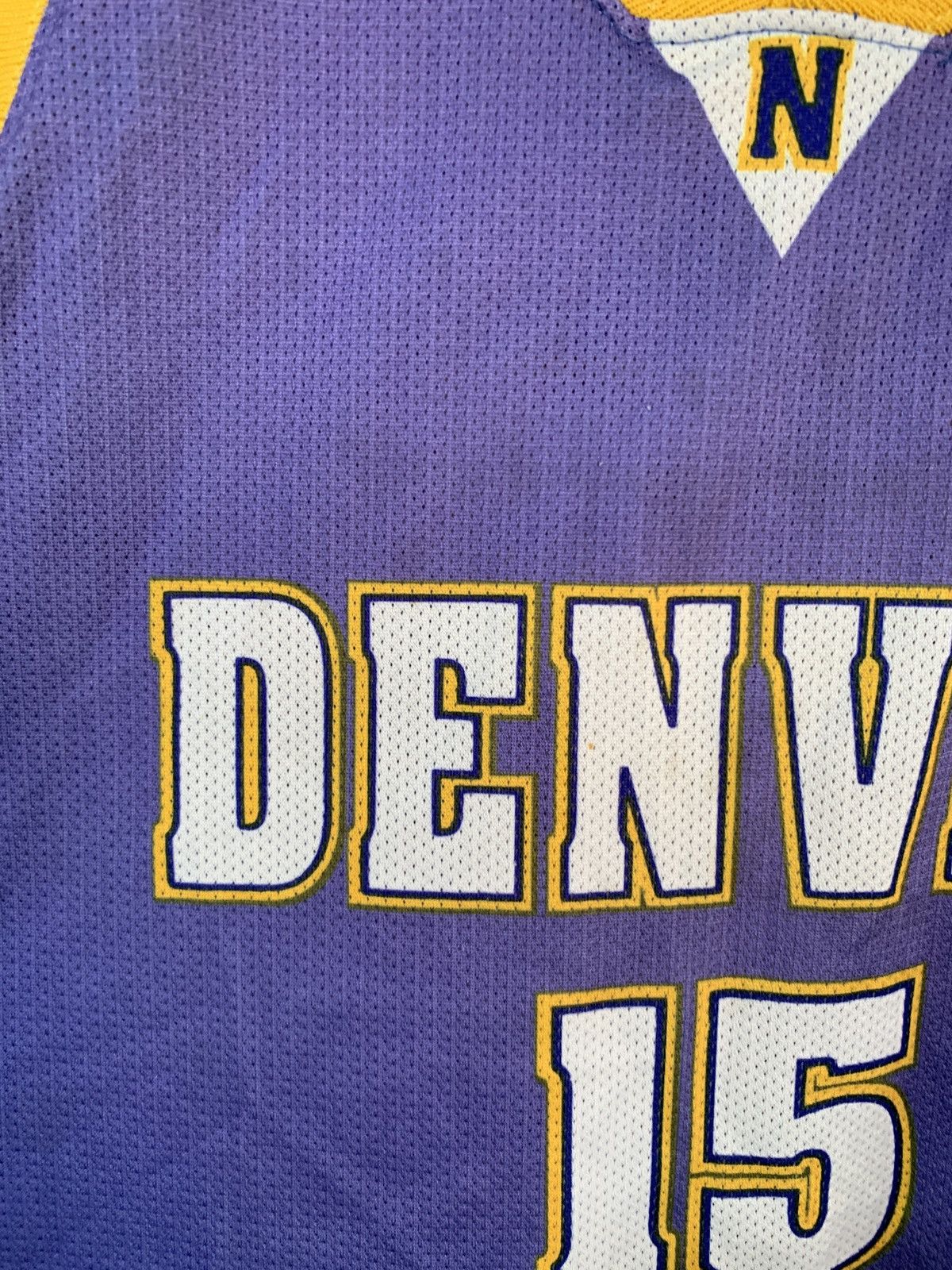Champion × NBA × Vintage Denver Nuggets Basketball Jersey Vintage NBA ANTHONY #15 Size US S / EU 44-46 / 1 - 9 Thumbnail