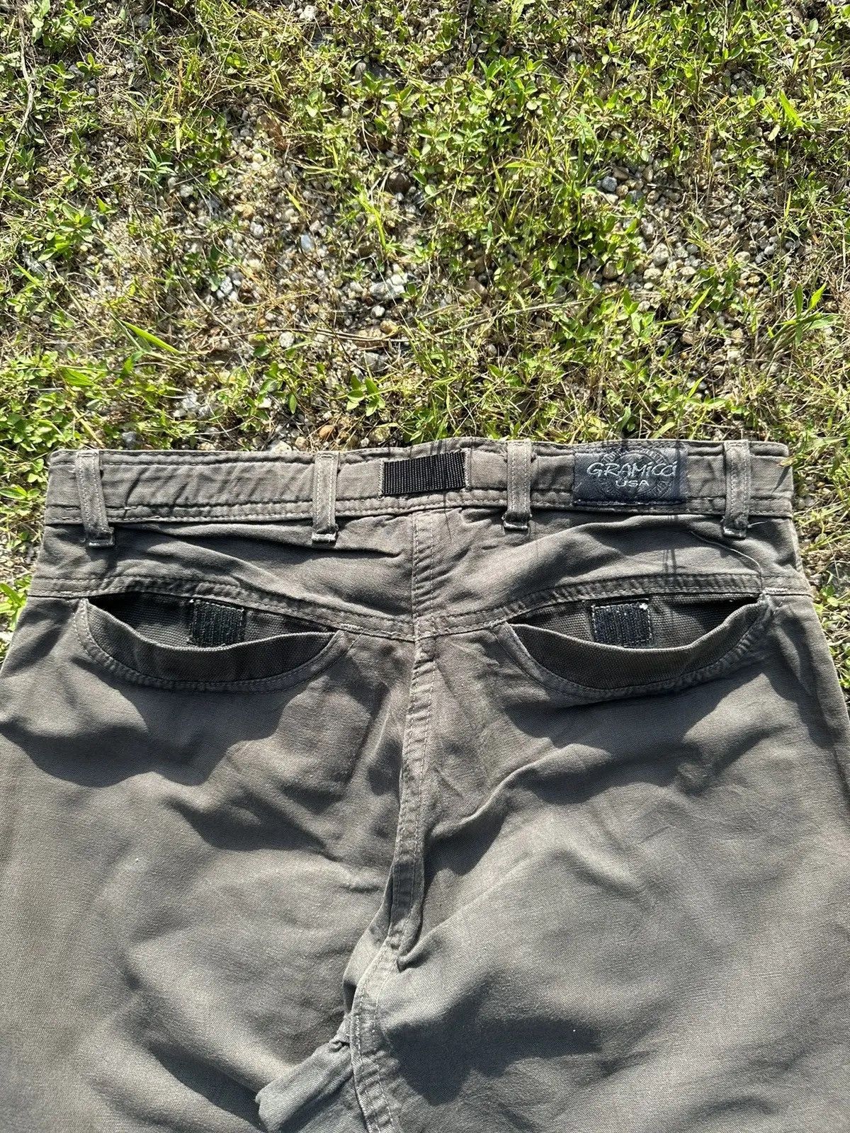Gramicci Vintage GRAMICCI Trousers Faded Hiking Belt Outdoor Pants Size US 30 / EU 46 - 13 Thumbnail