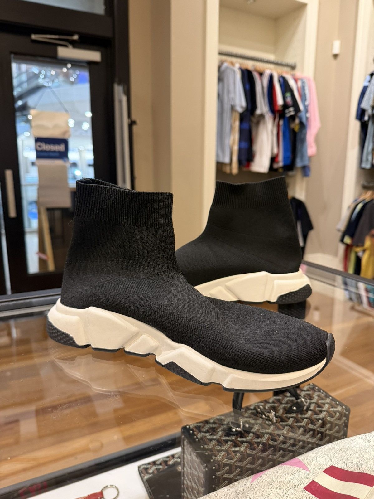 Balenciaga Balenciaga Speed Trainer -Black Size US 12 / EU 45 - 3 Thumbnail
