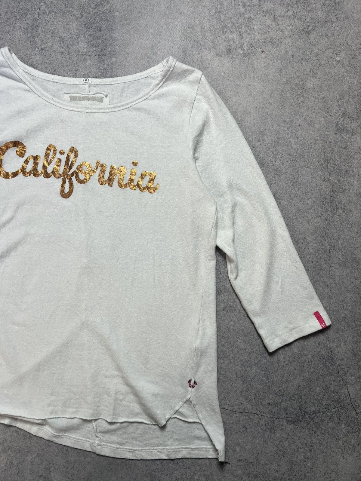 True Religion Y2K True Religion Avant Garde Asymmetrical Long Sleeve Size M / US 6-8 / IT 42-44 - 3 Thumbnail