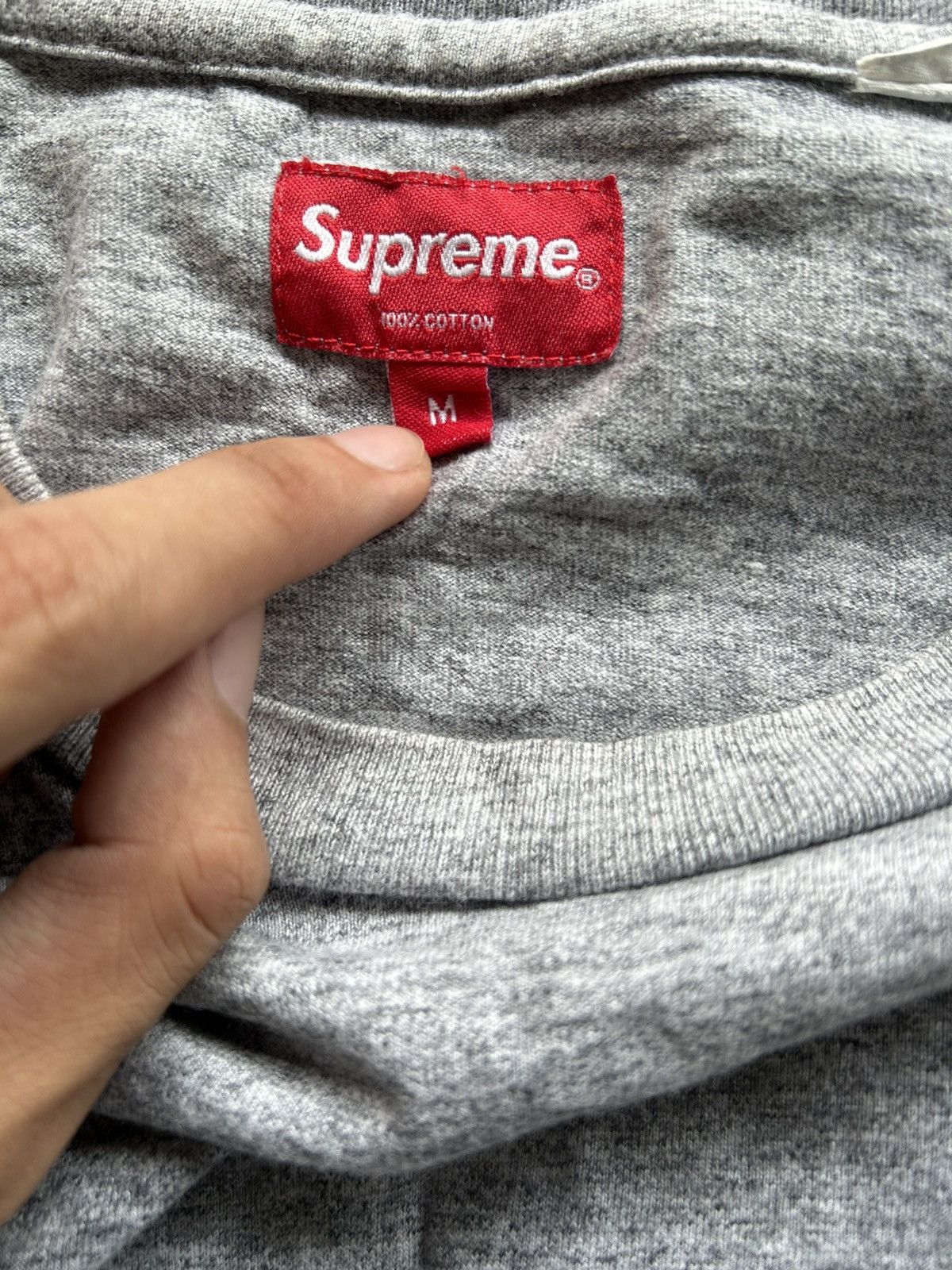 Supreme SUPREME Big Logo Longsleeve shirt Size US M / EU 48-50 / 2 - 7 Thumbnail