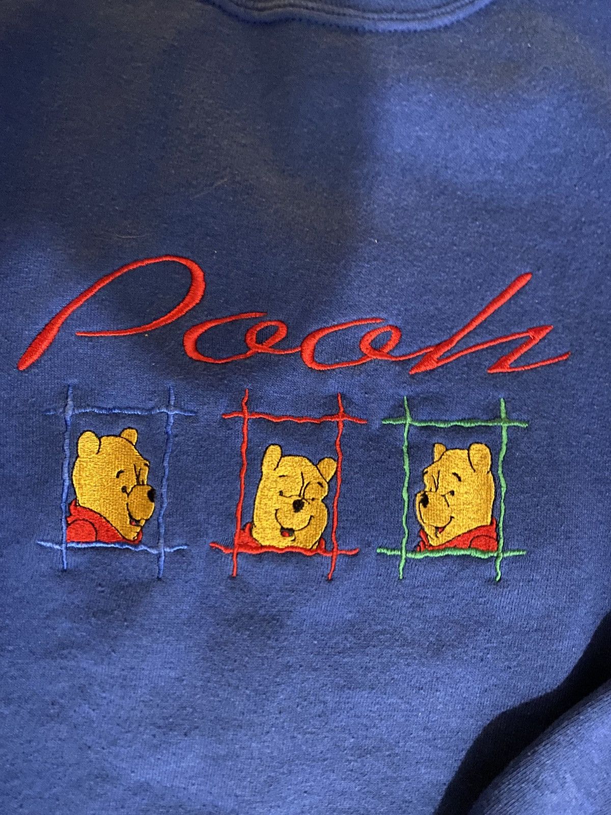 Disney Disney Winnie the Pooh Vintage Crewneck Size US L / EU 52-54 / 3 - 2 Thumbnail