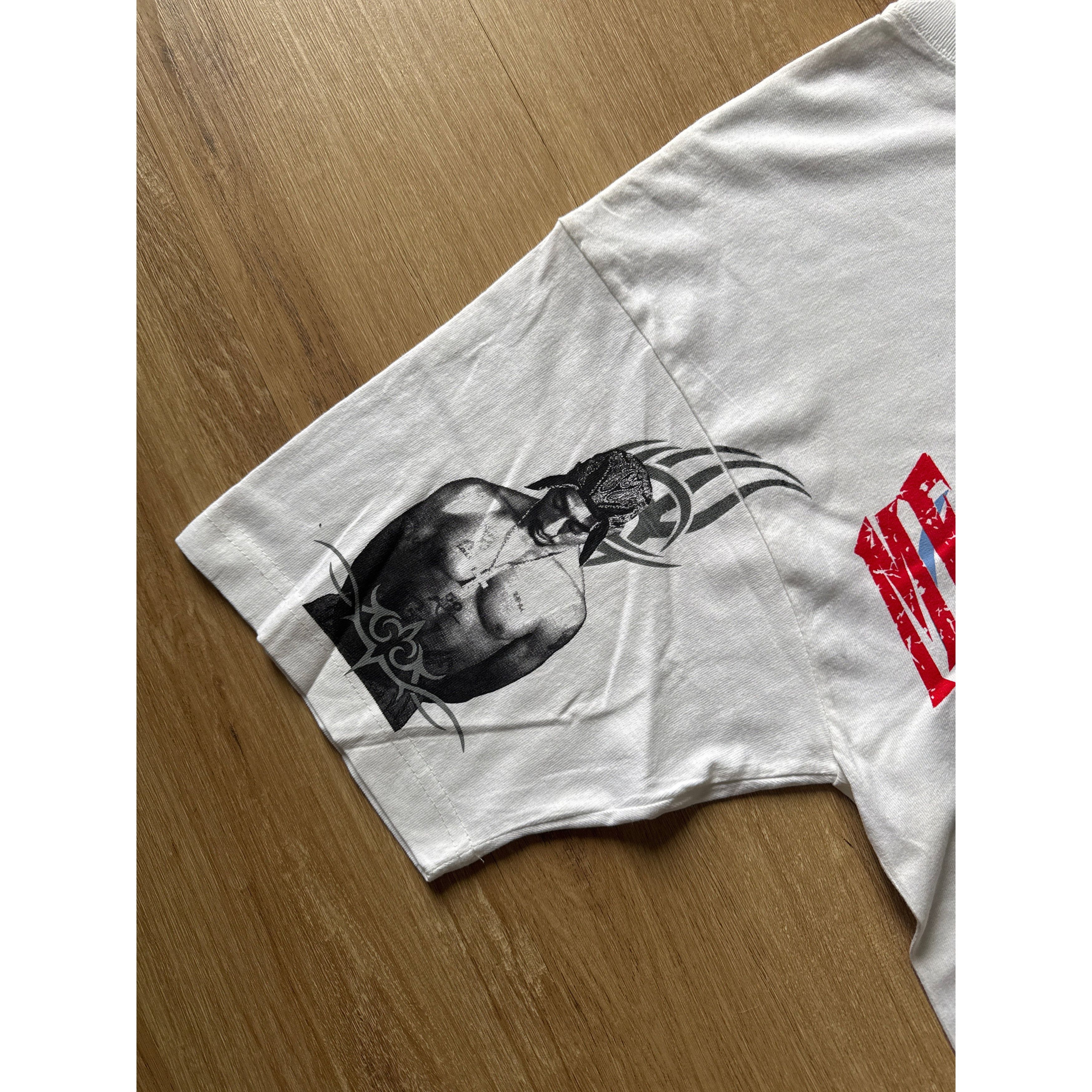 Vintage Vintage 2 Pac Tupac Me AgainstThe World Rap Tee Size US XXL / EU 58 / 5 - 4 Thumbnail