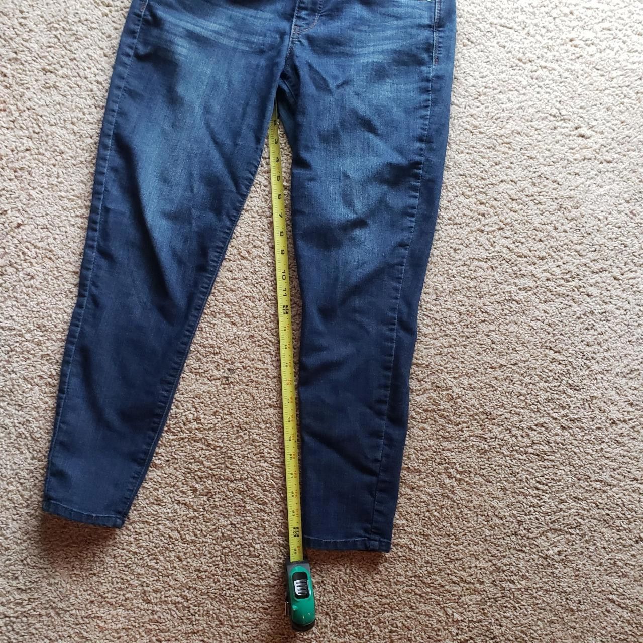 Designer Democracy Womens Blue Skinny Jeans Size 8 Size 30" / US 8 / IT 44 - 6 Thumbnail