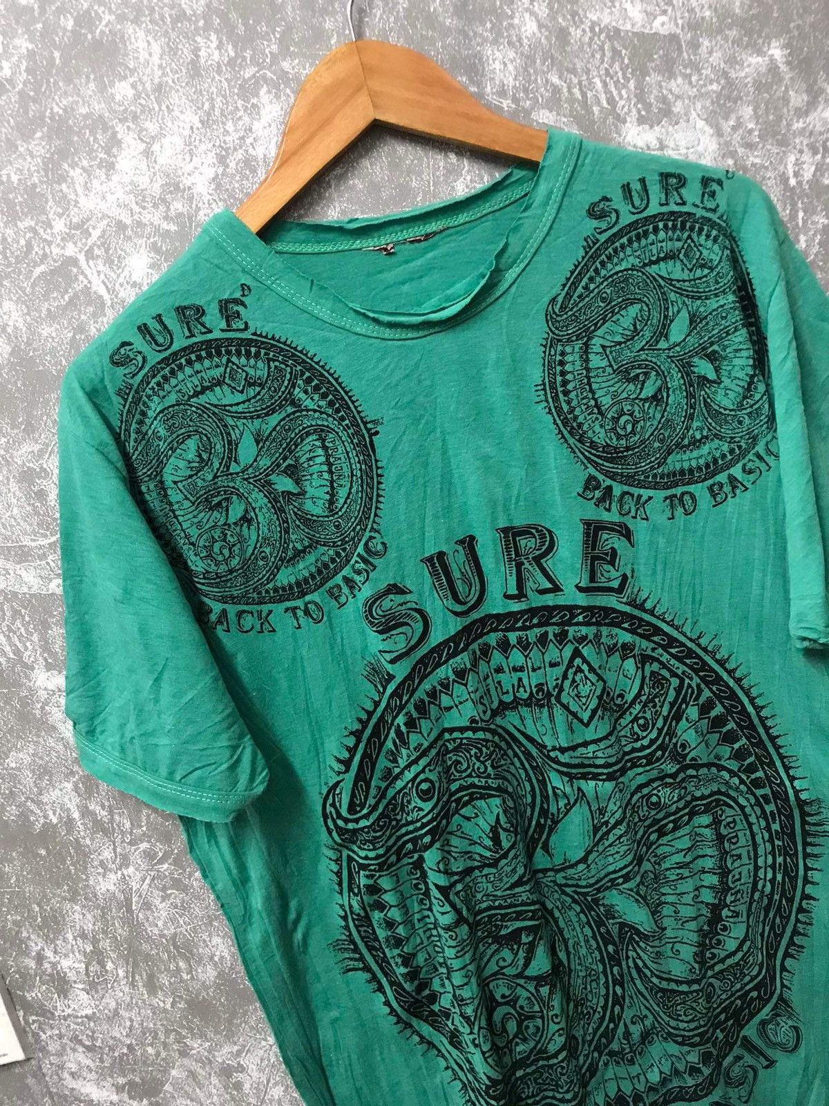 Affliction × Ed Hardy × Southpole Affliction Ohm Logo Y2K Graphic Tee Size US L / EU 52-54 / 3 - 3 Thumbnail