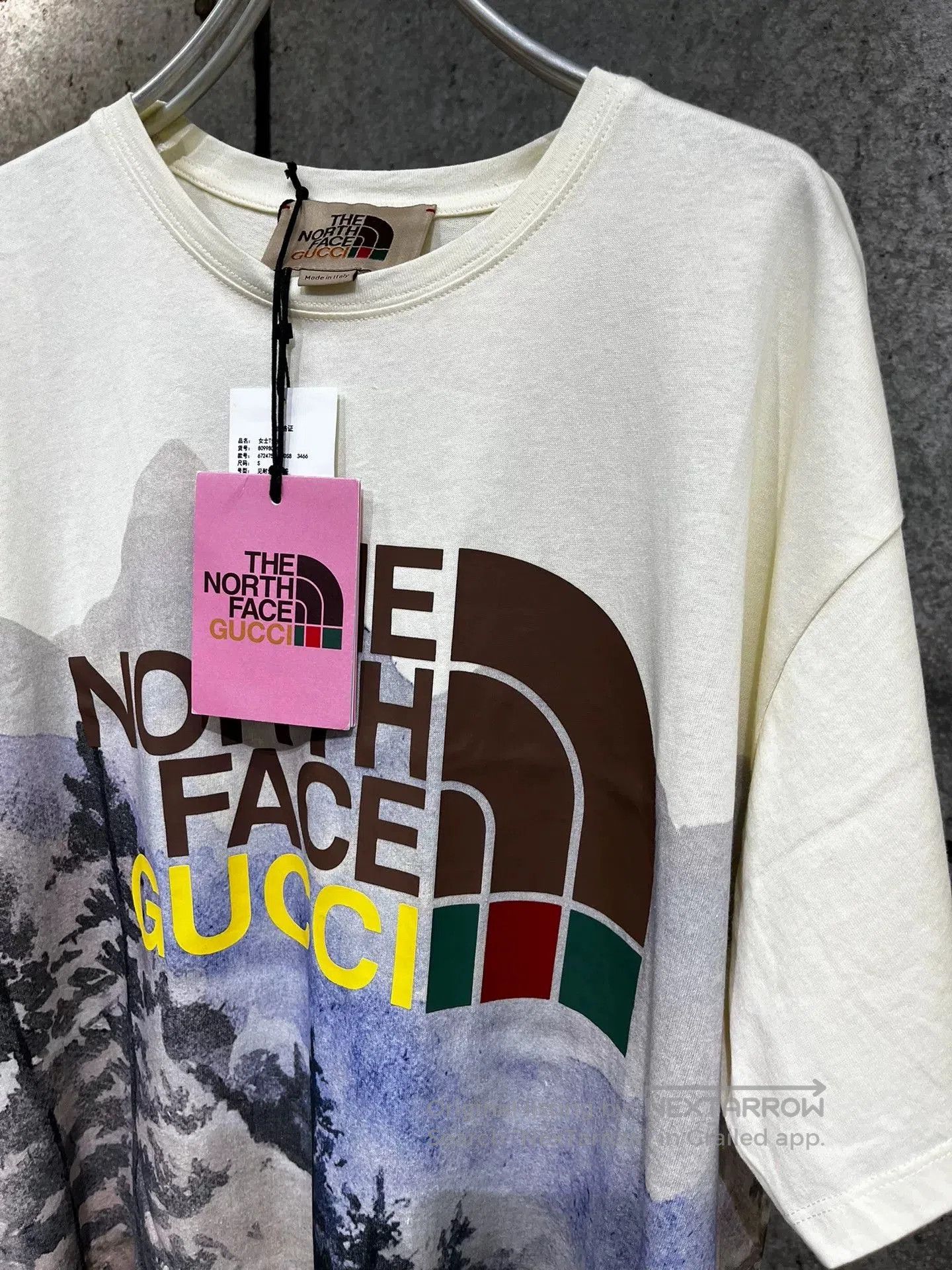 Gucci Gucci TNF Landscape Short Sleeve Tee. Size US S / EU 44-46 / 1 - 2 Thumbnail