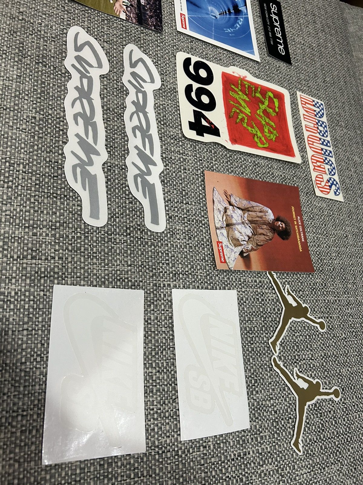 Jordan Brand × Nike × Supreme Supreme and Nike stickers Size ONE SIZE - 4 Thumbnail
