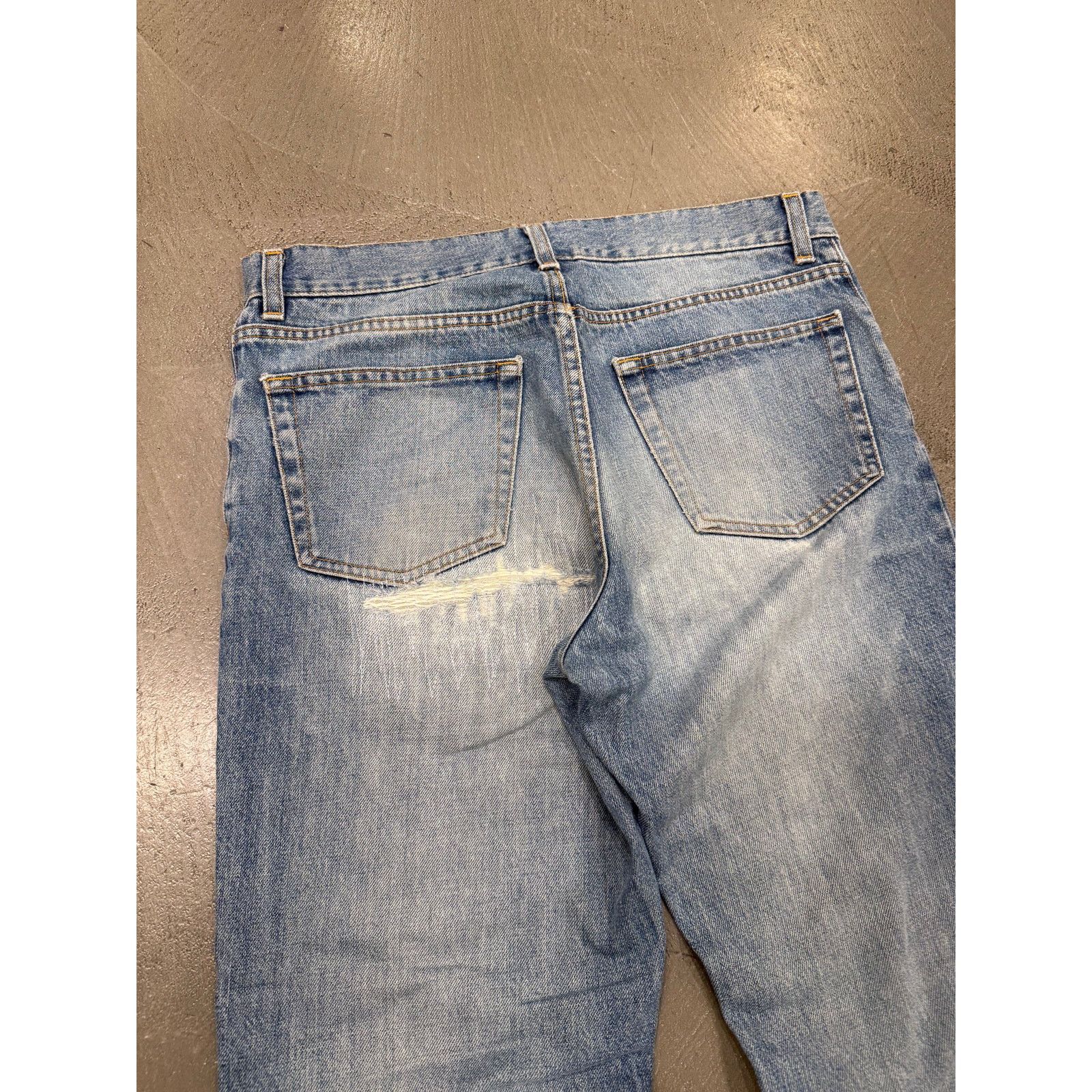 Helmut Lang 2000s Helmut Lang vintage sanded denim Size 24" / US 00 / IT 34 - 4 Thumbnail