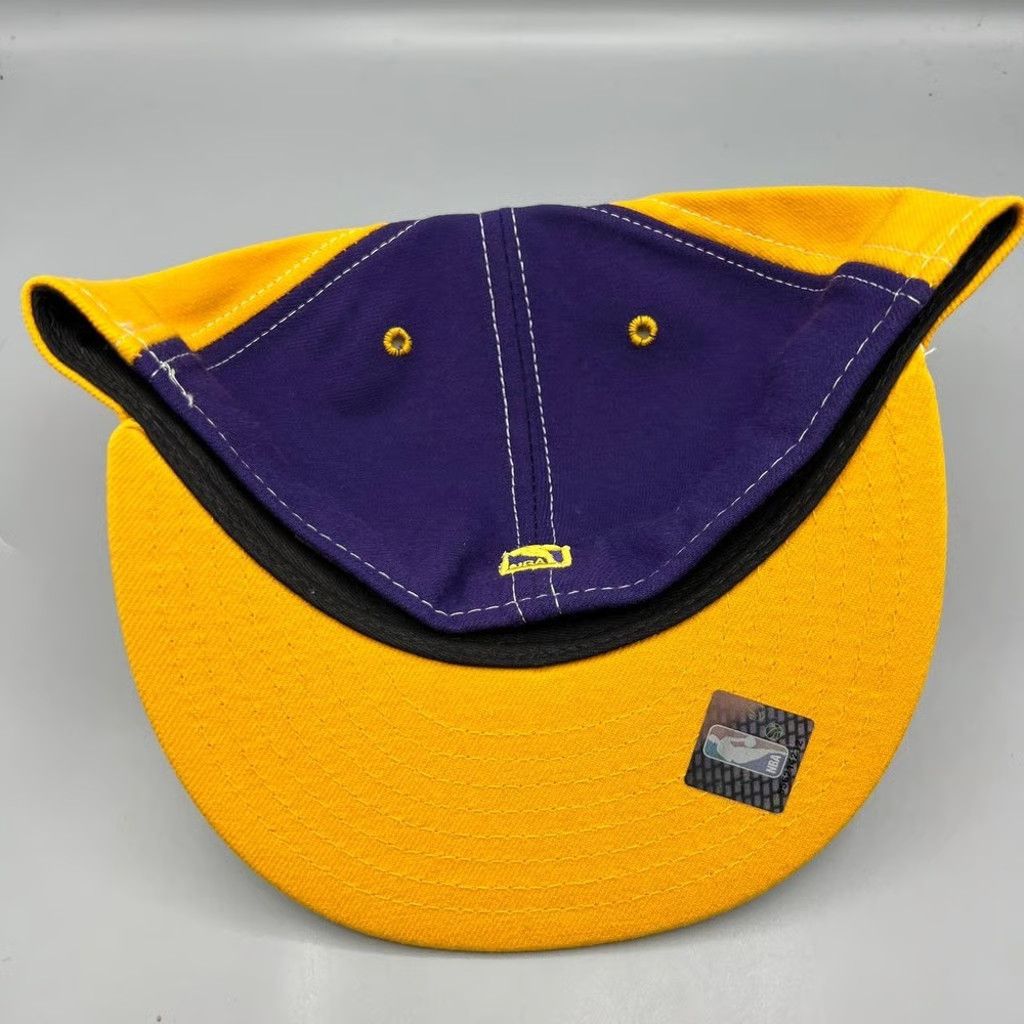 New Era Los Angeles LA Lakers Hat Men 7 5/8 Gary Payton NBA Fitted Size ONE SIZE - 7 Thumbnail