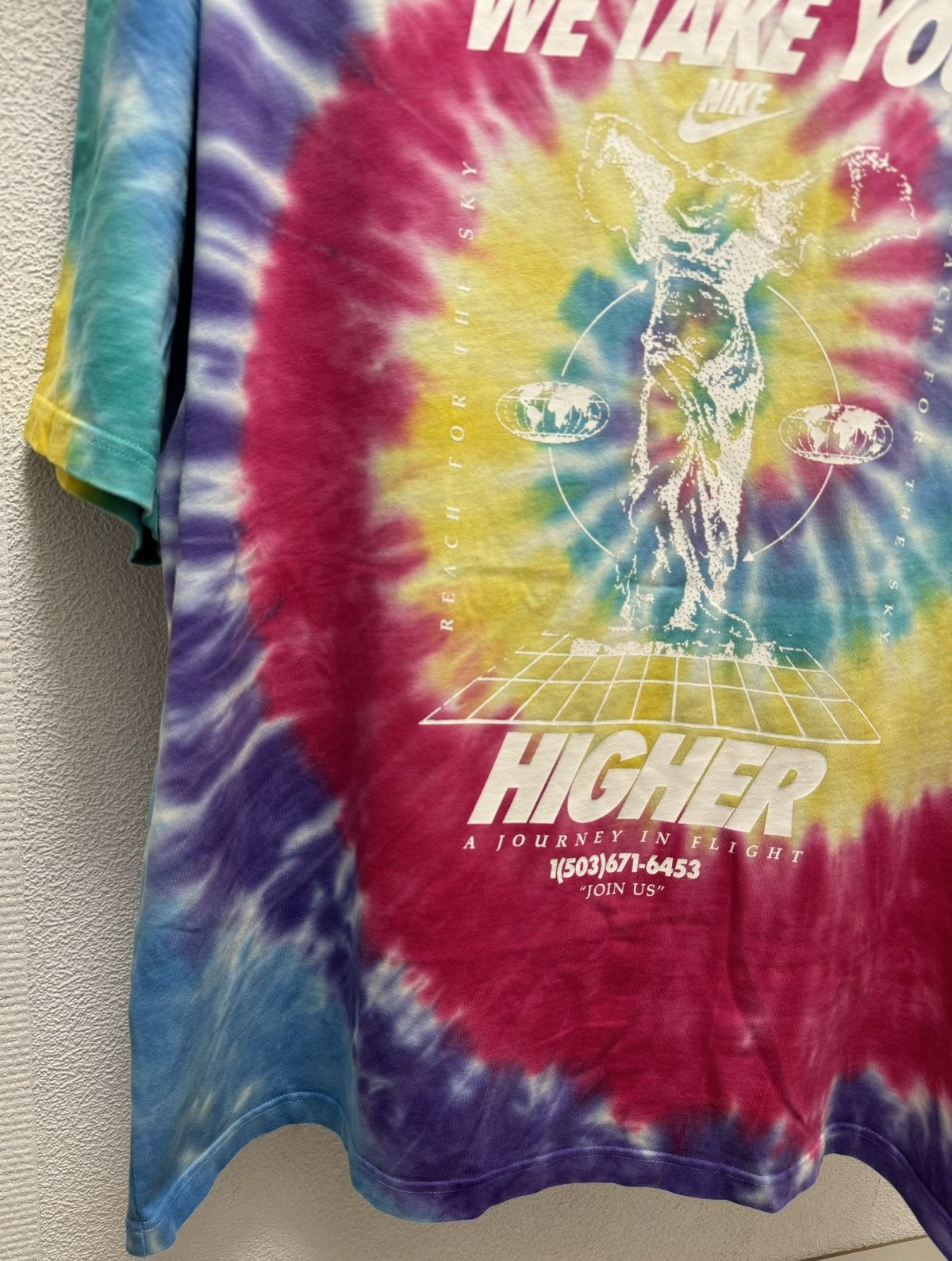 Nike Nike we take you higher a journey in tie-dye Xl Xxl t-shirt Size US XXL / EU 58 / 5 - 3 Thumbnail