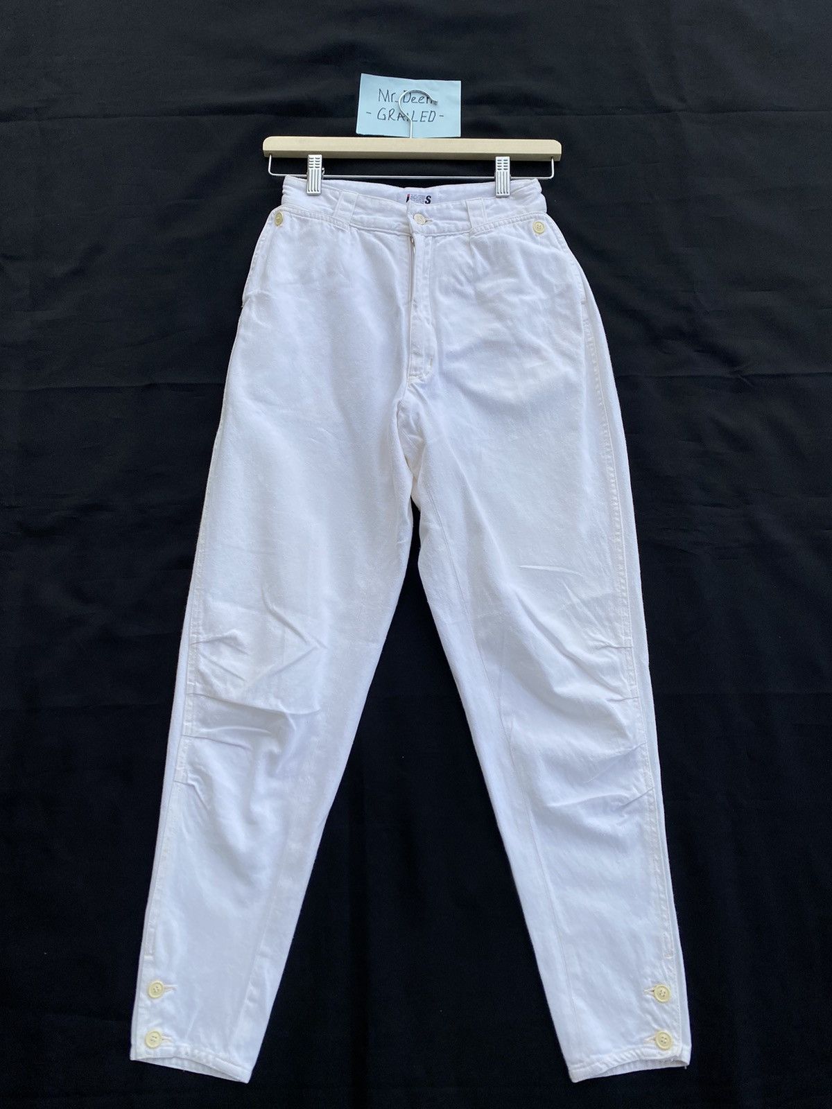 Issey Miyake Rare Vintage Issey Miyake White Pants Size US 26 / EU 42 - 1 Thumbnail