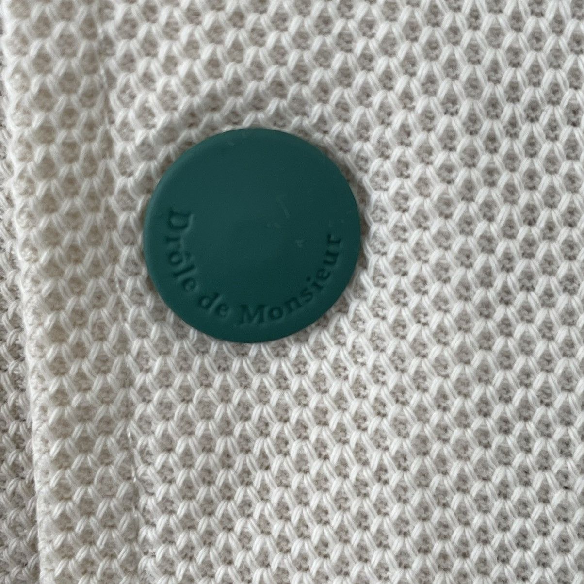 Drole De Monsieur Drôle de Monsieur "La Chemise Piqué D" – SS23 Collection Size US L / EU 52-54 / 3 - 7 Thumbnail