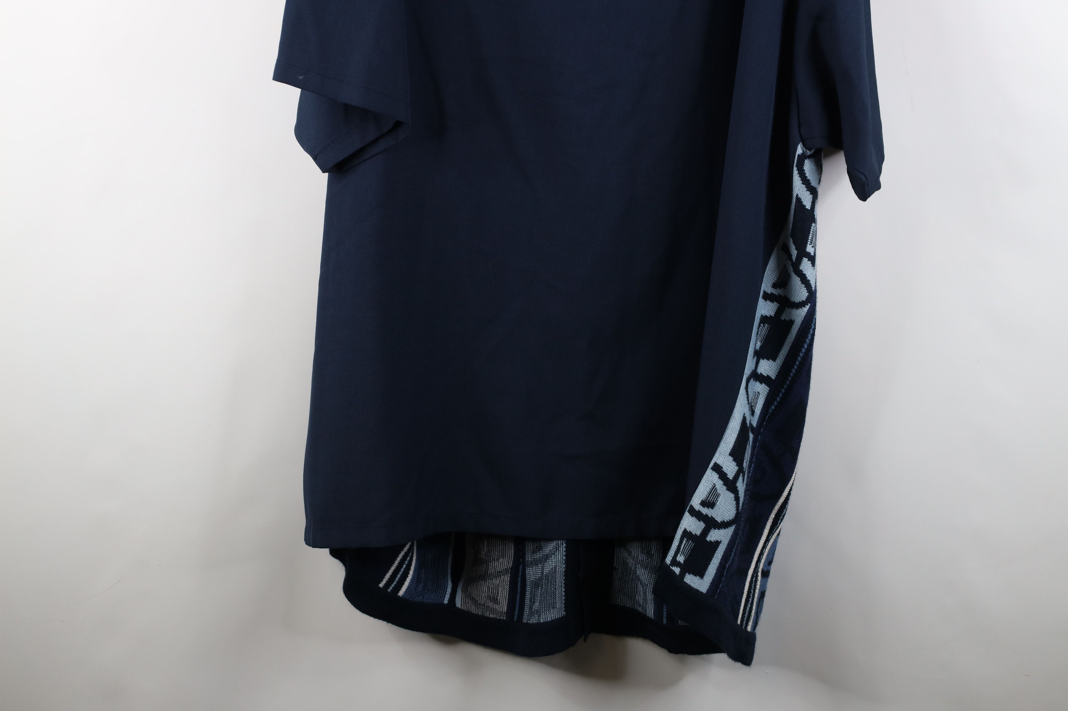 Vintage Vintage 90s Coogi Style Knit Short Sleeve Button Shirt Size US XXL / EU 58 / 5 - 14 Thumbnail