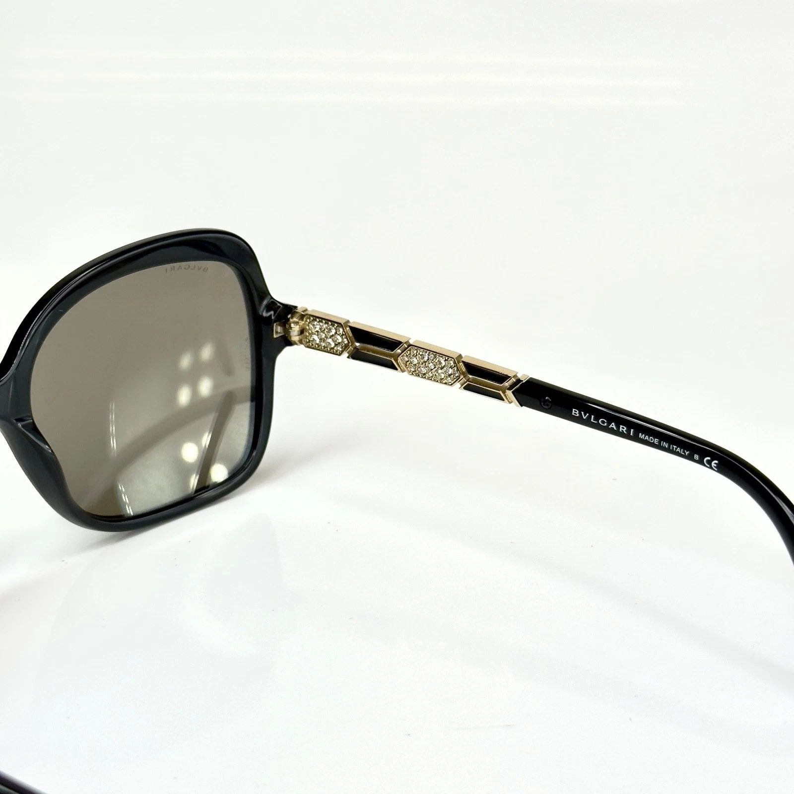 Bvlgari BULGARI 8181 Serpenti BV8181B Black Mirrored Sunglass Size ONE SIZE - 8 Thumbnail