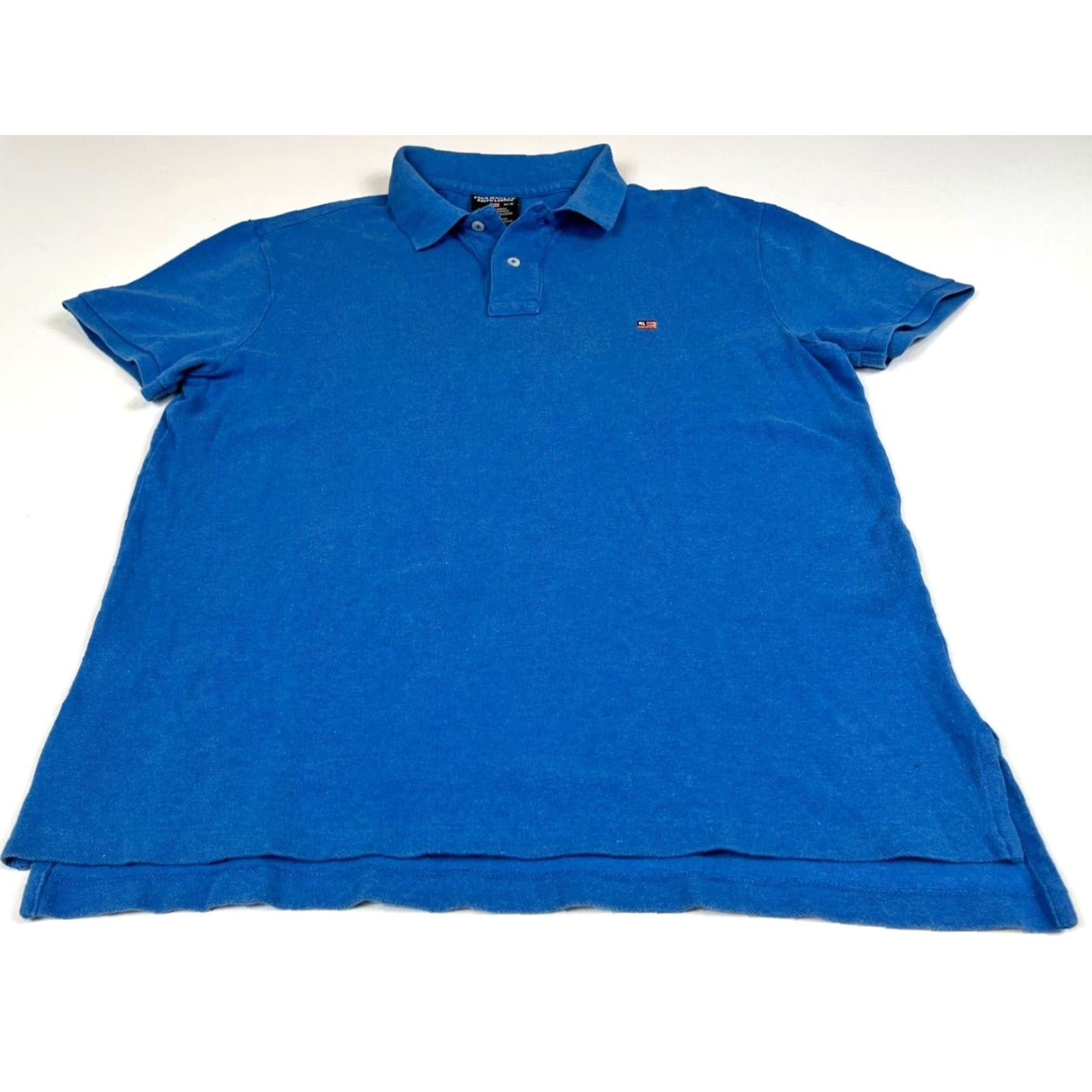 Vintage VINTAGE Polo Jeans Co. Ralph Lauren Polo Shirt Men’s Blue 90s SZ M Regular Short Sleeve Embroidered Logo Size US M / EU 48-50 / 2 - 4 Thumbnail