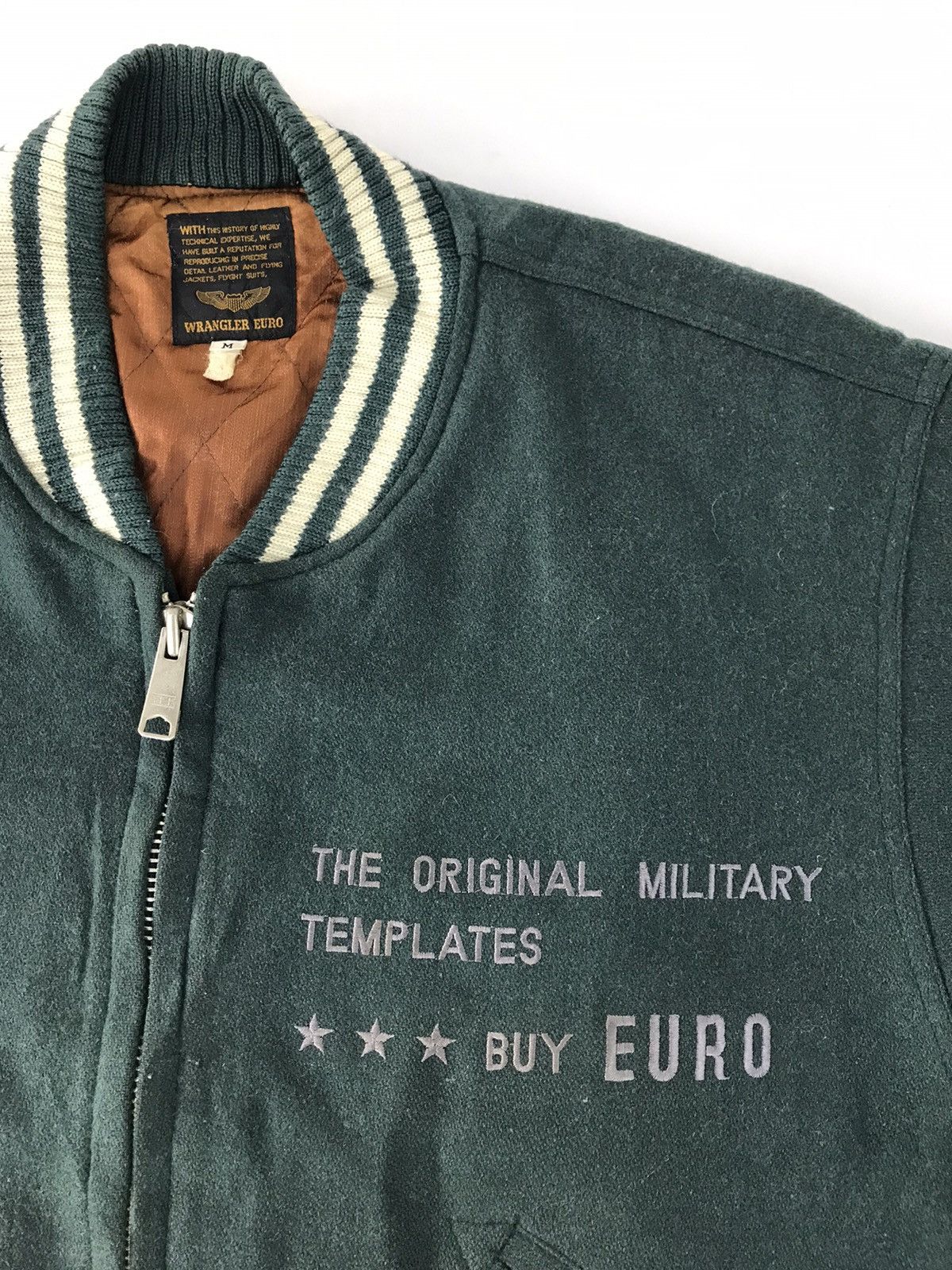 Wrangler Wrangler Euro Flying Jacket Suit Jacket Embroidery Logo Size US M / EU 48-50 / 2 - 4 Thumbnail