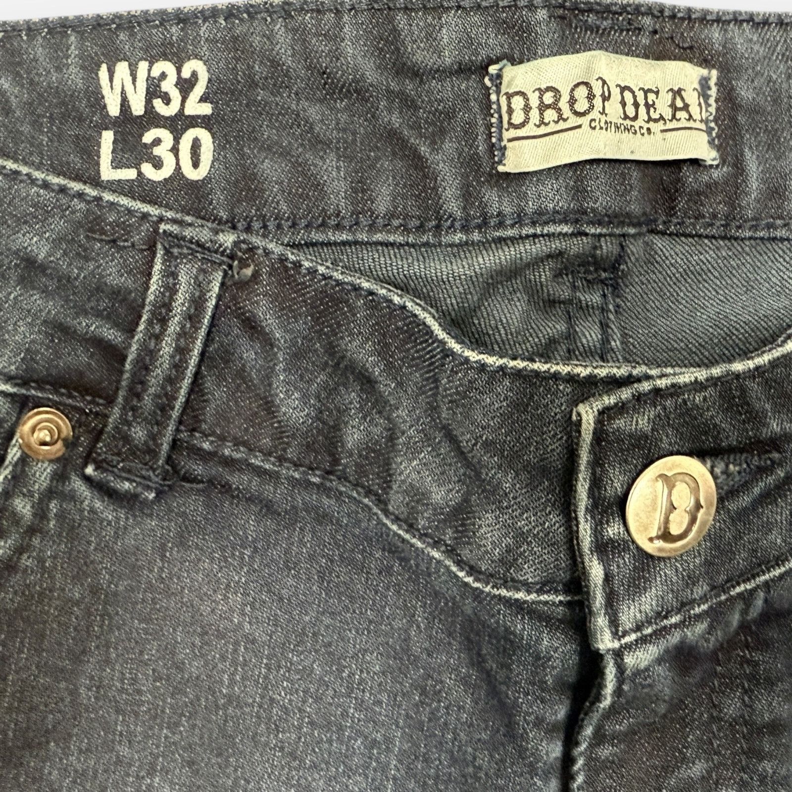 Drop Dead DropDead Super Skinny Jeans Size US 32 / EU 48 - 3 Thumbnail