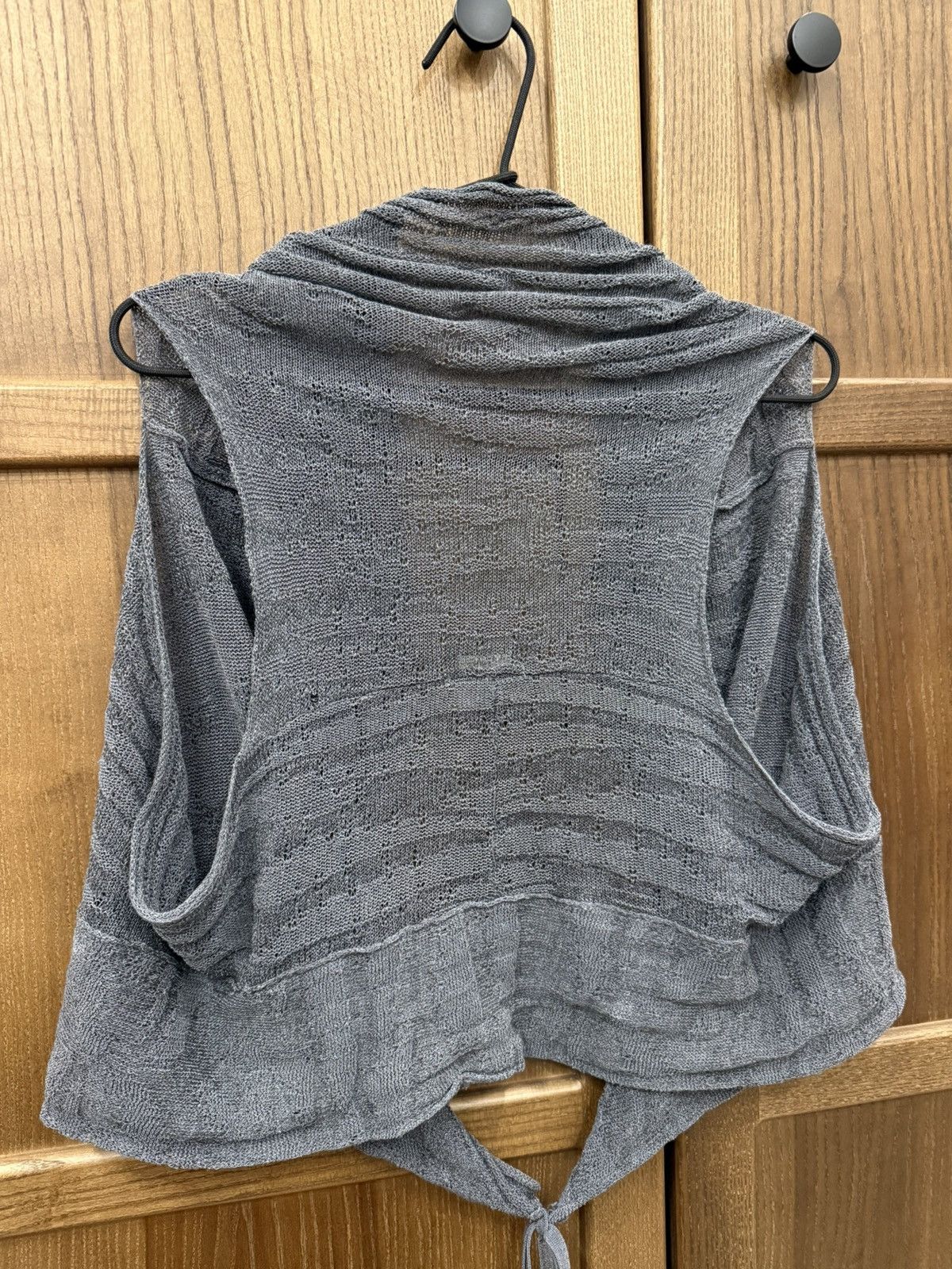 Sarah Pacini Sarah Pacini Gray Lace Dress and Cardigan Set Avant Garde Size M / US 6-8 / IT 42-44 - 11 Thumbnail