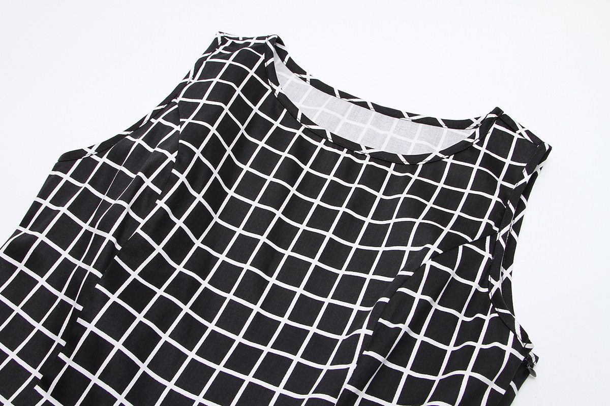Other 50s vintage style dresses black&white check for women Size S / US 4 / IT 40 - 3 Thumbnail