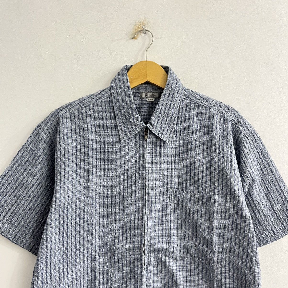Japanese Brand Rgray - Plaid Button Up Shirt Size US M / EU 48-50 / 2 - 2 Thumbnail