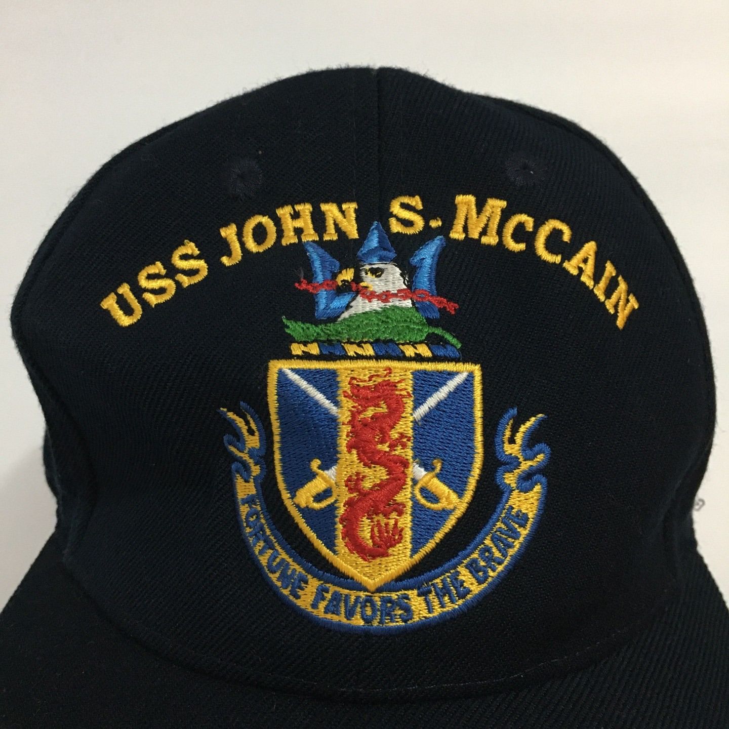 Vintage Uss John S.McCain DDG 56 Cap Size ONE SIZE - 6 Thumbnail