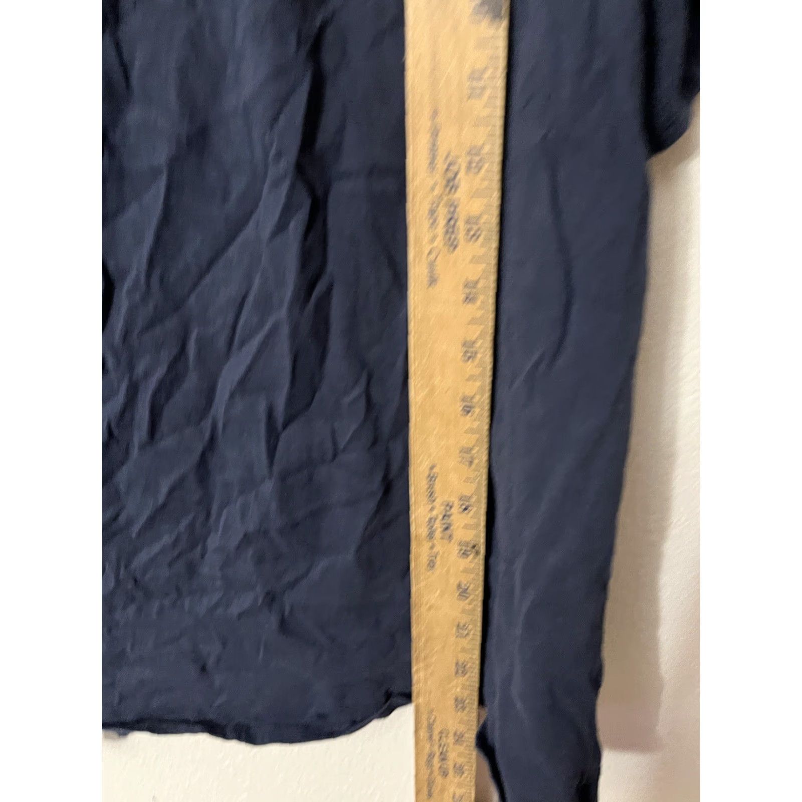 Nautica NAUTICA Women's Short Sleeve Tie Knot T-Shirt Navy Large Basic Colorful Size L / US 10 / IT 46 - 4 Thumbnail