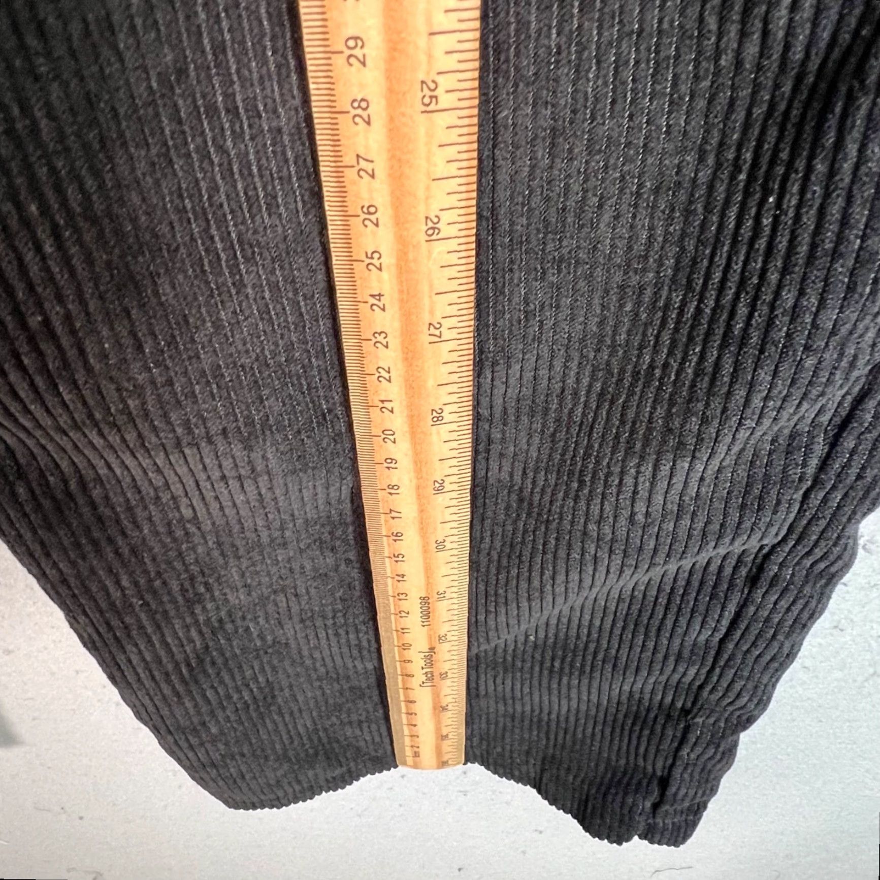 superdown Superdown Black Corduroy Cargo Pants Medium Womens Wide-Leg Pants Size 32" / US 10 / IT 46 - 6 Thumbnail