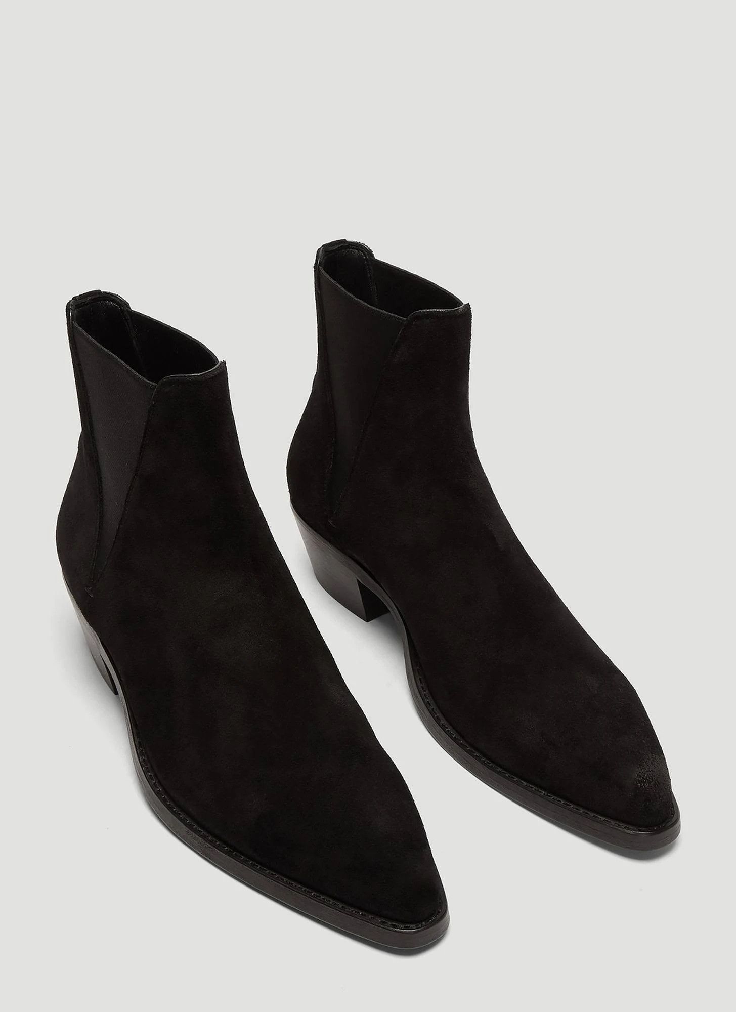Saint Laurent Paris Dakota Chelsea Boots in Black Size US 8 / EU 41 - 4 Thumbnail