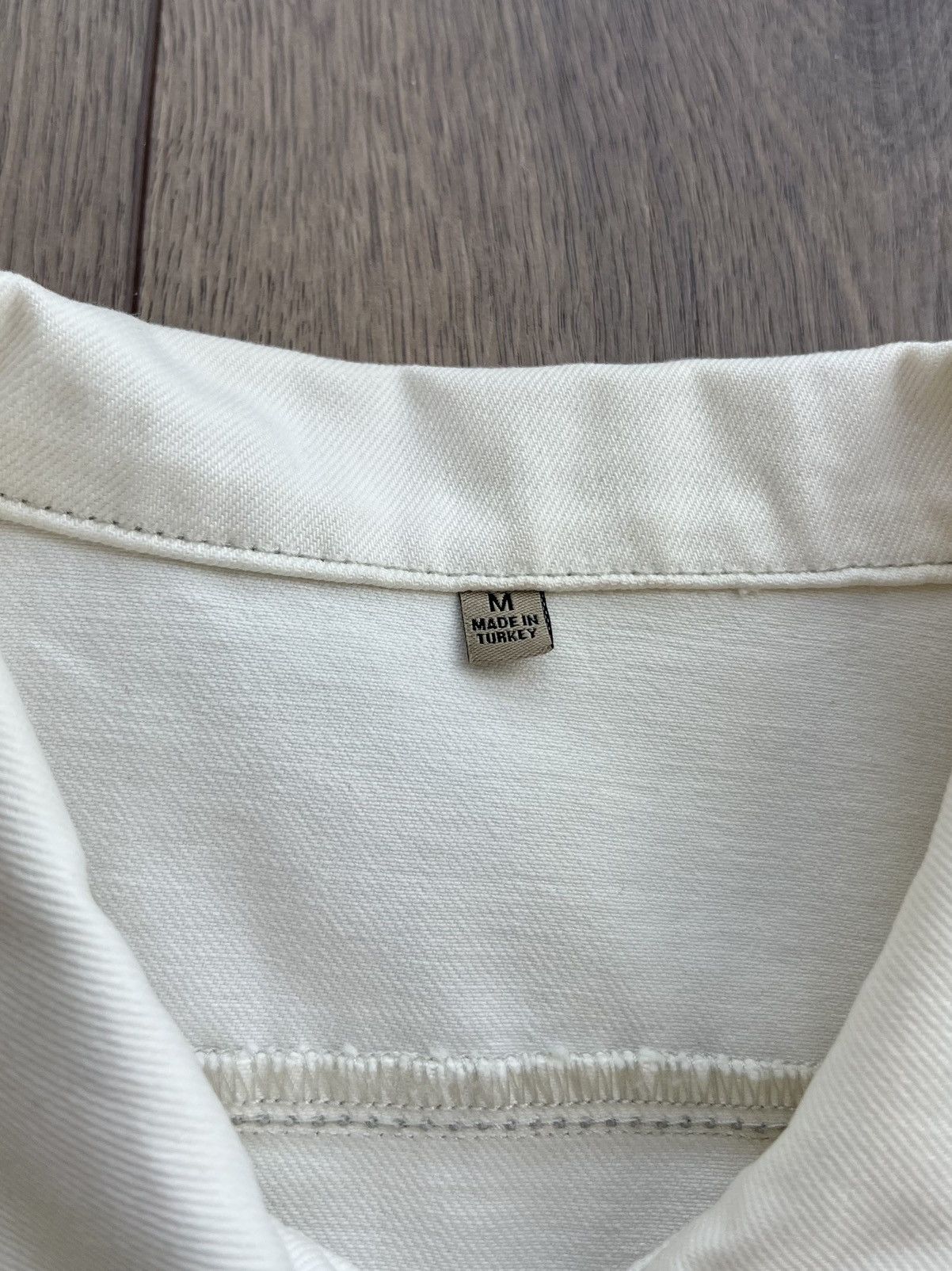 Corteiz Corteiz C-Star White Denim Jacket Medium Size US M / EU 48-50 / 2 - 4 Thumbnail