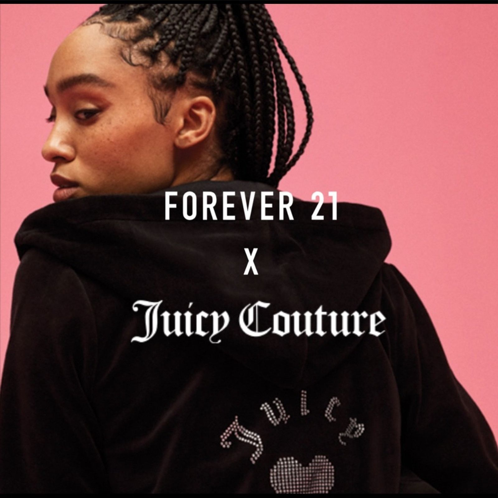 Forever 21 × Juicy Couture F21 x Juicy Couture Black Crewneck T-Shirt Medium Size M / US 6-8 / IT 42-44 - 5 Thumbnail