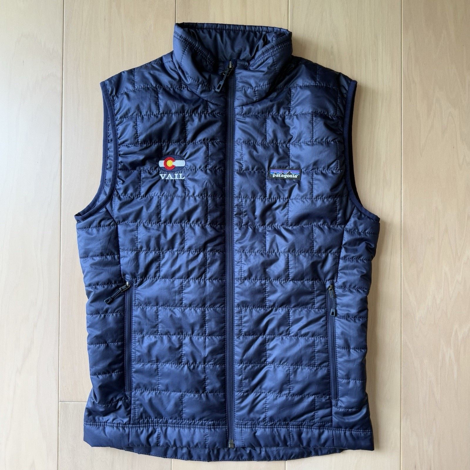 Patagonia Patagonia Nano Puff Vest XS Navy Full Zip Outdoors Insulated Size US XS / EU 42 / 0 - 2 Thumbnail