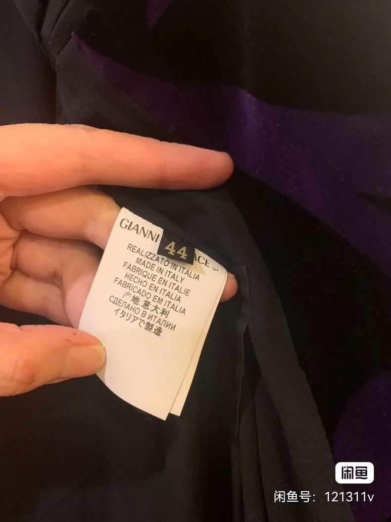 Versace Color-blocked blazer