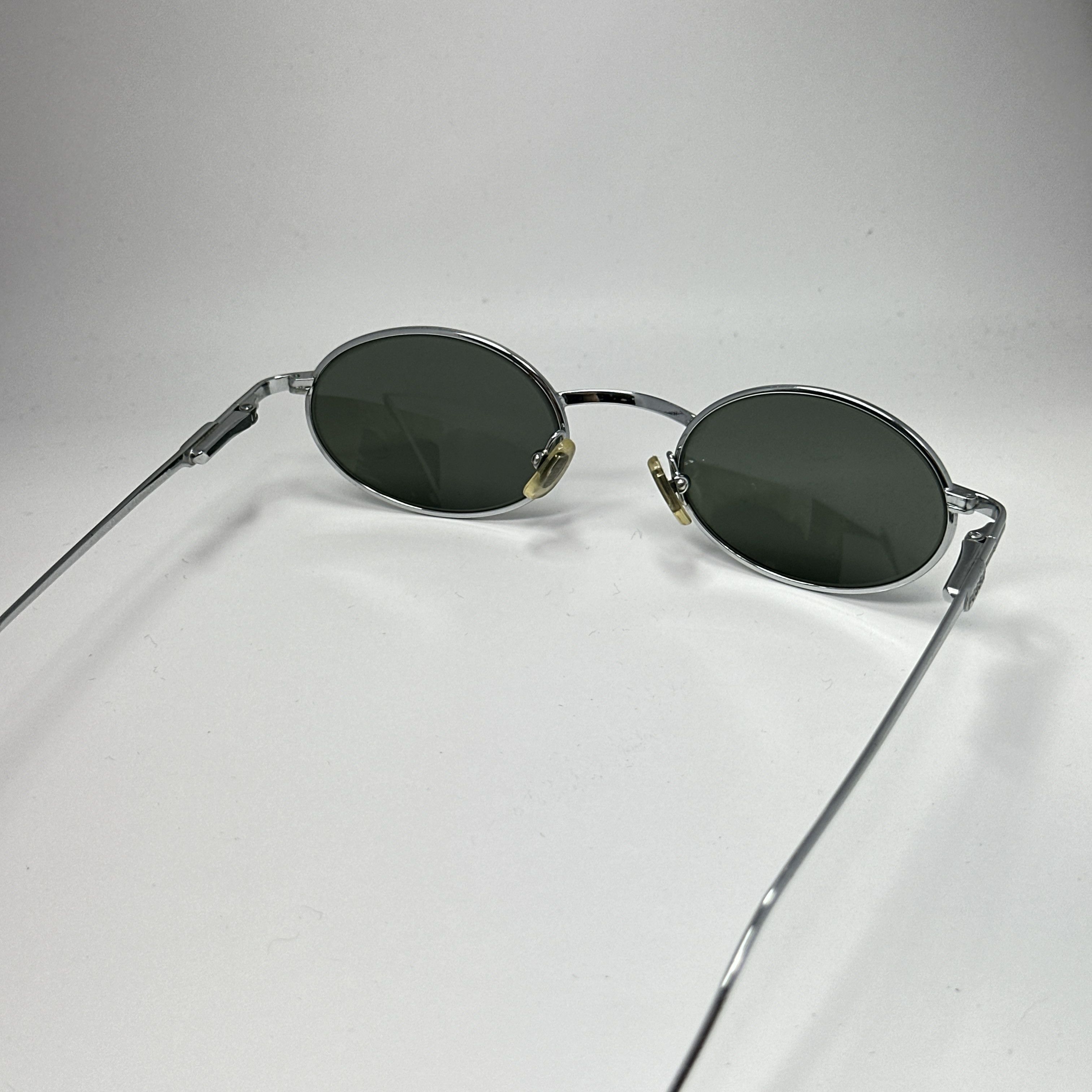Fossil Vintage Fossil Oval Metal Frame Sunglasses 00s Size ONE SIZE - 6 Thumbnail