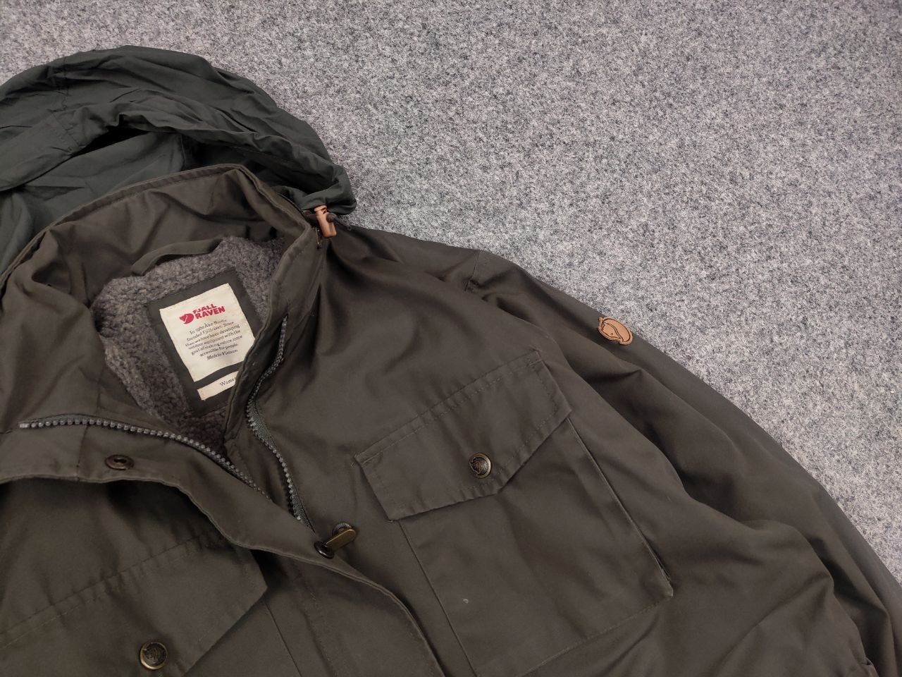 Fjallraven Fjallraven insulated winter G1000 Olive Pocket hoodie Jacket Size M / US 6-8 / IT 42-44 - 7 Thumbnail
