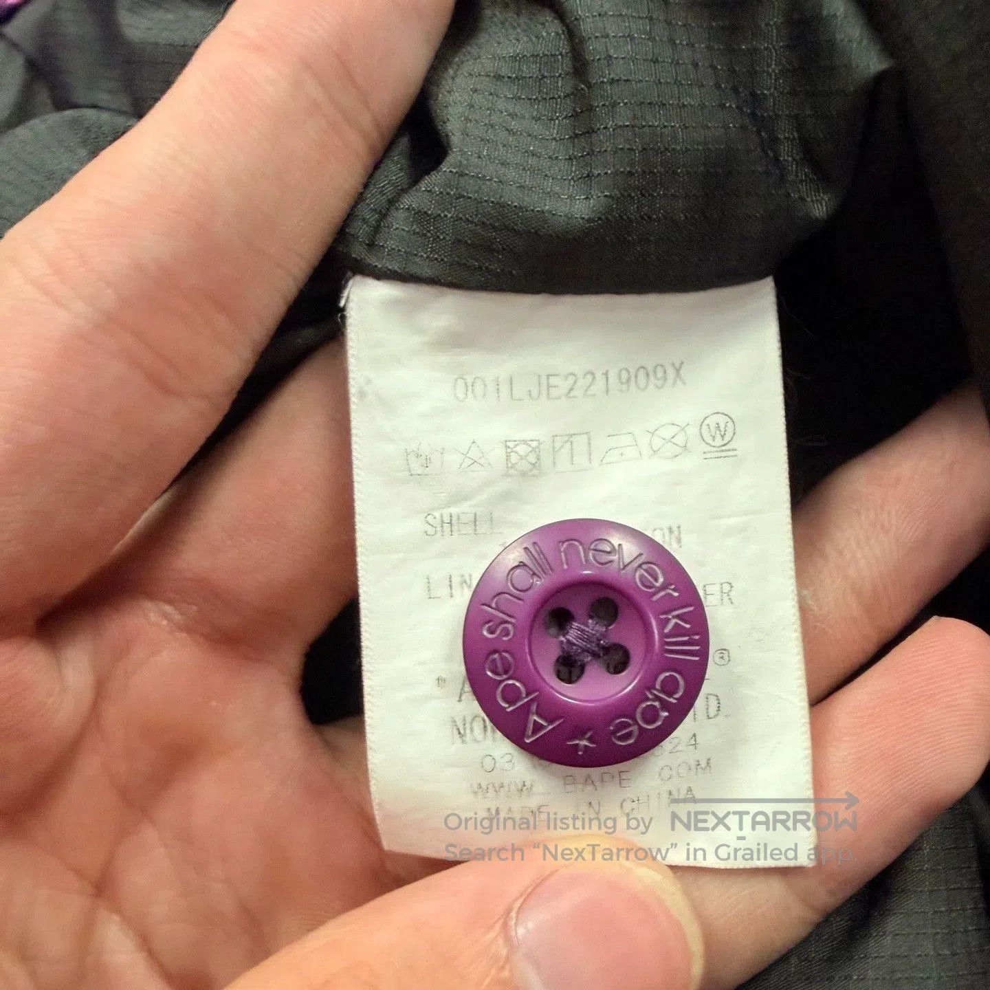 Bape bape x undefeated purple camo work shirt. Size US L / EU 52-54 / 3 - 7 Thumbnail